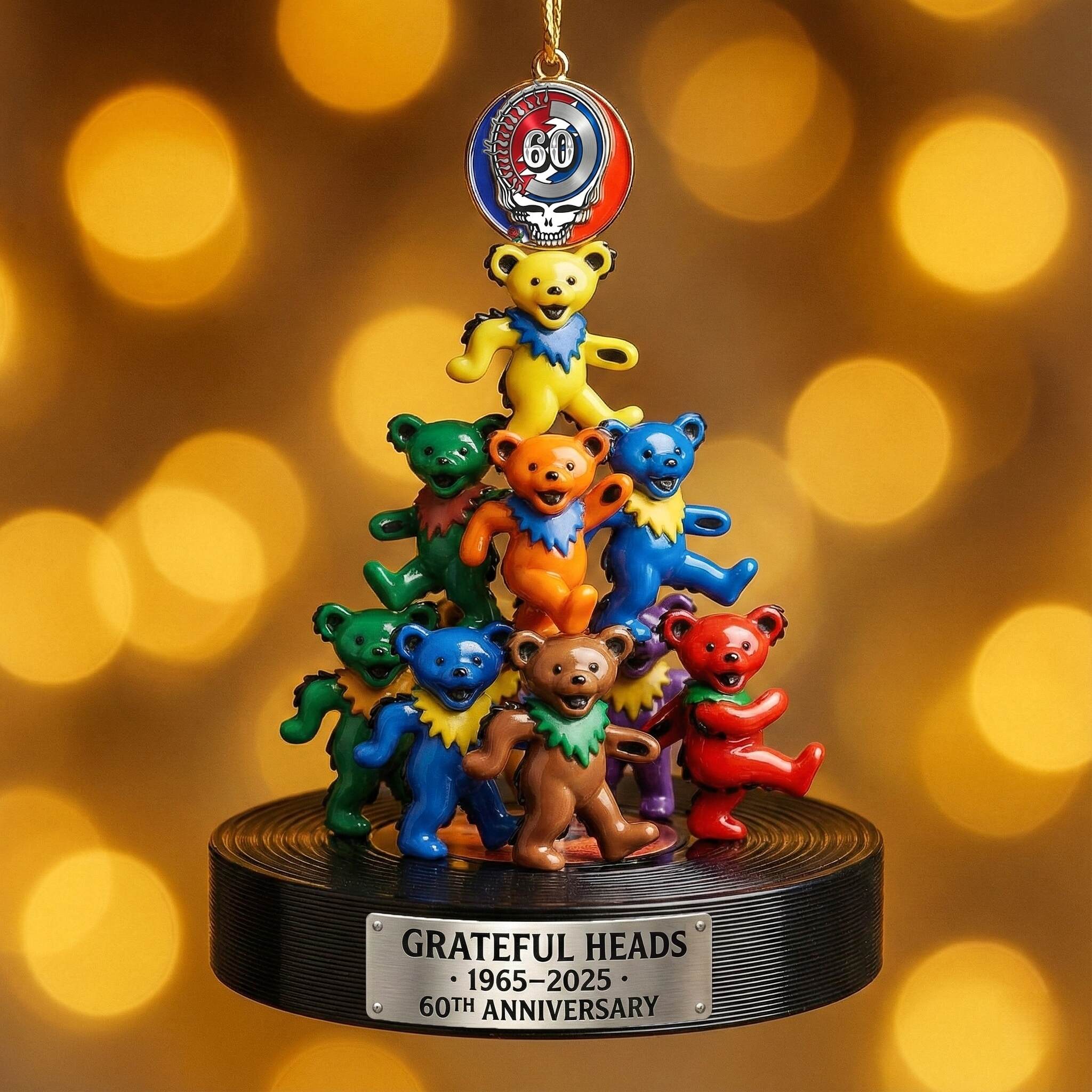 The Dead 60th Anniversary Ornament