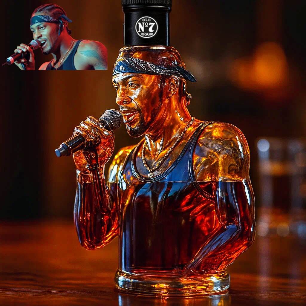 R&B Godfather Whiskey Bottle