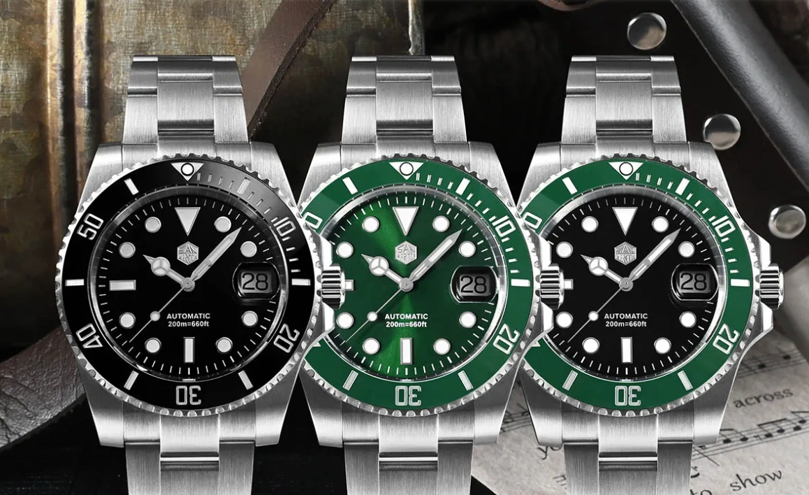 Men Watch Power Reserve Display MIYOTA 9132 Automatic Mechanical