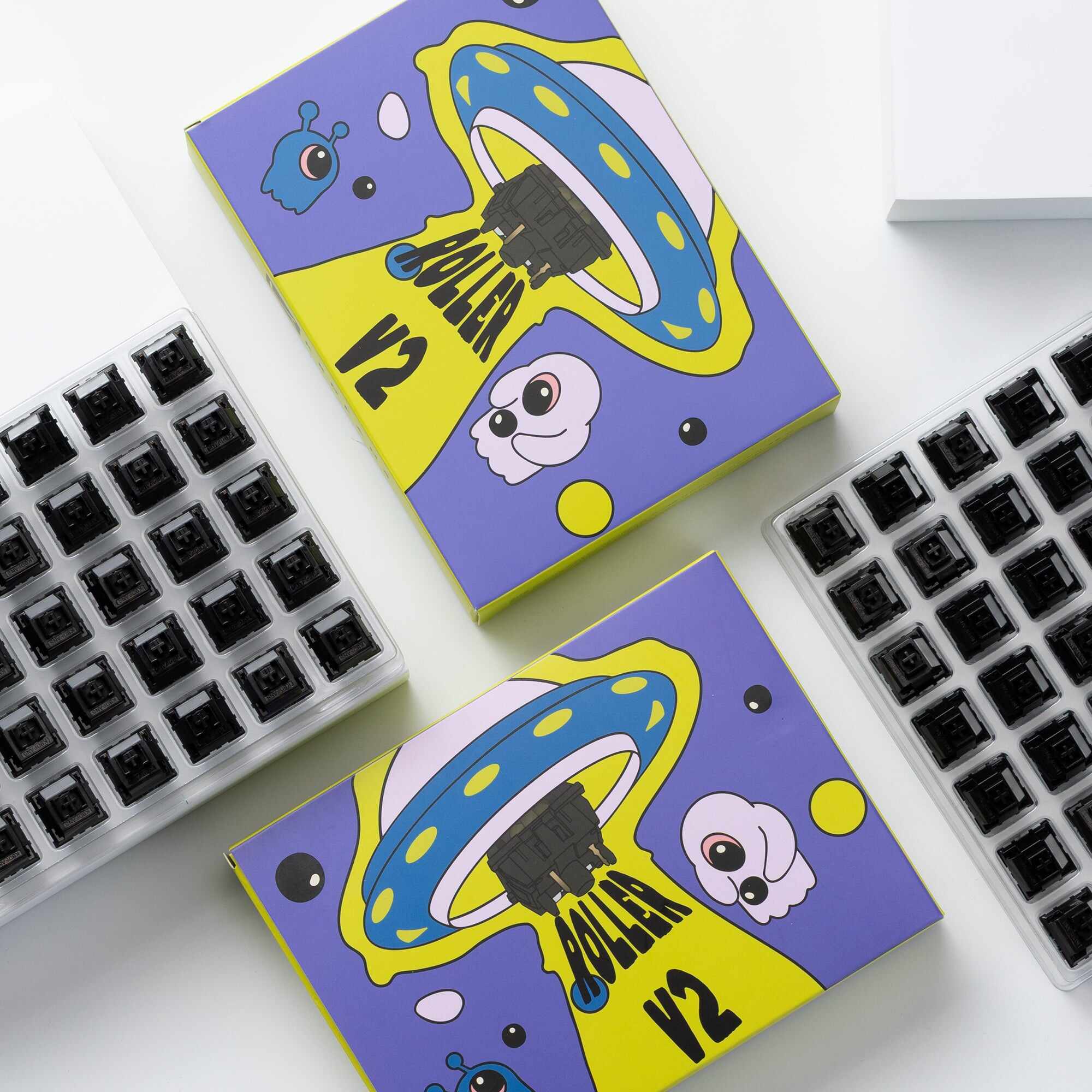 KBDfans Roller V2 linear switches