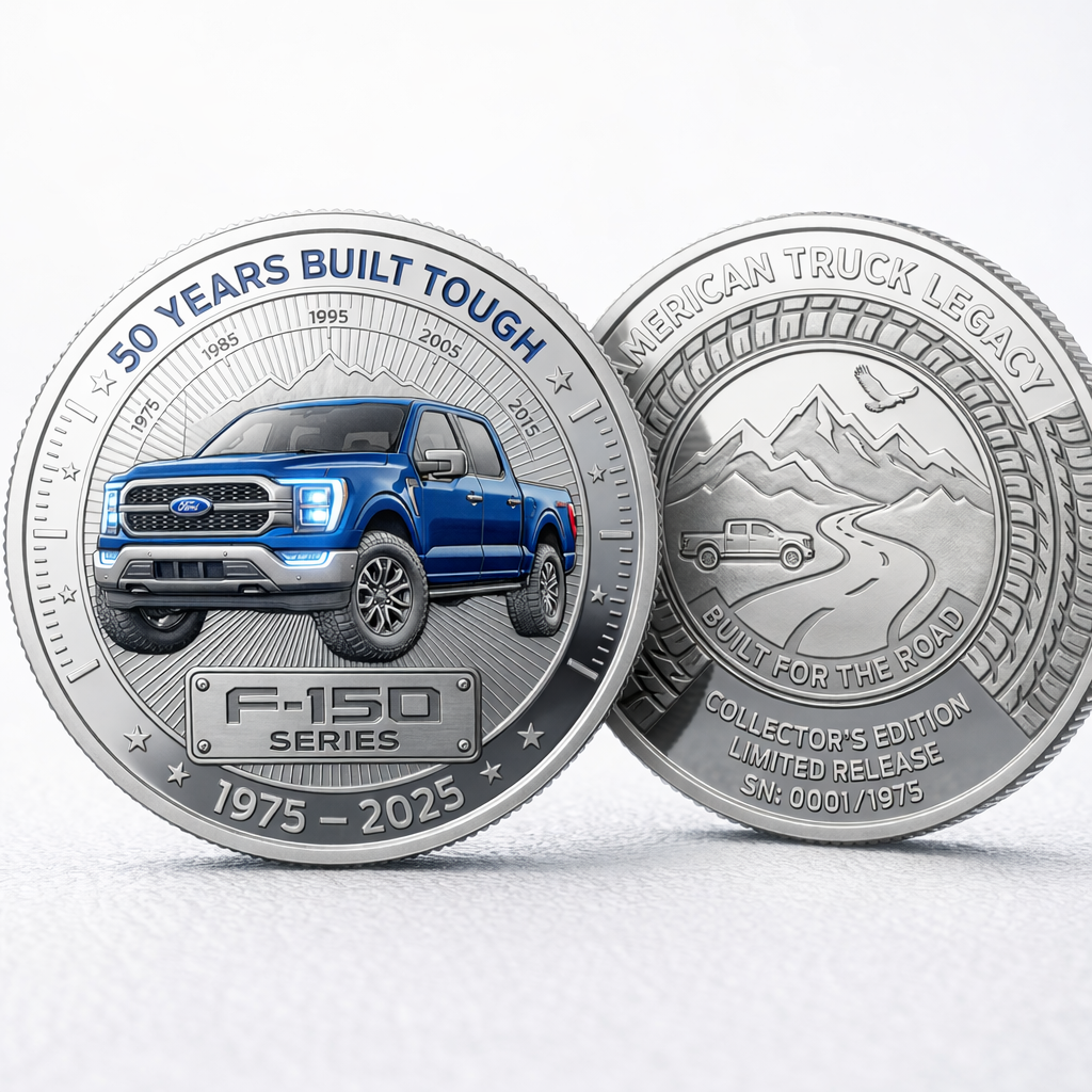 Ford F-150 50th Anniversary Legacy Coin (1975–2025)