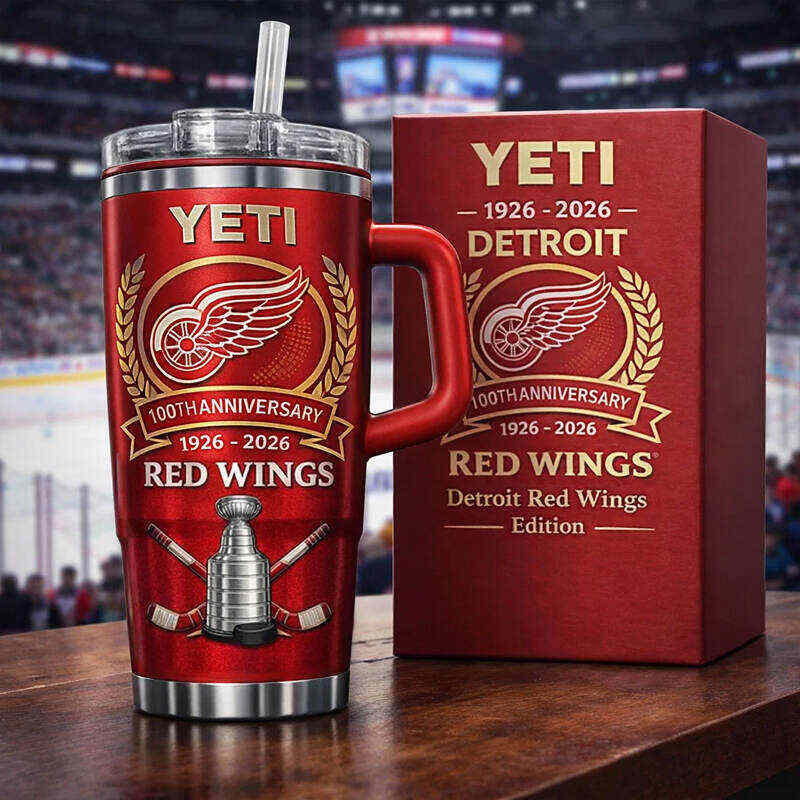 Red Wings 100th Anniversary Stanley YETI Tumbler