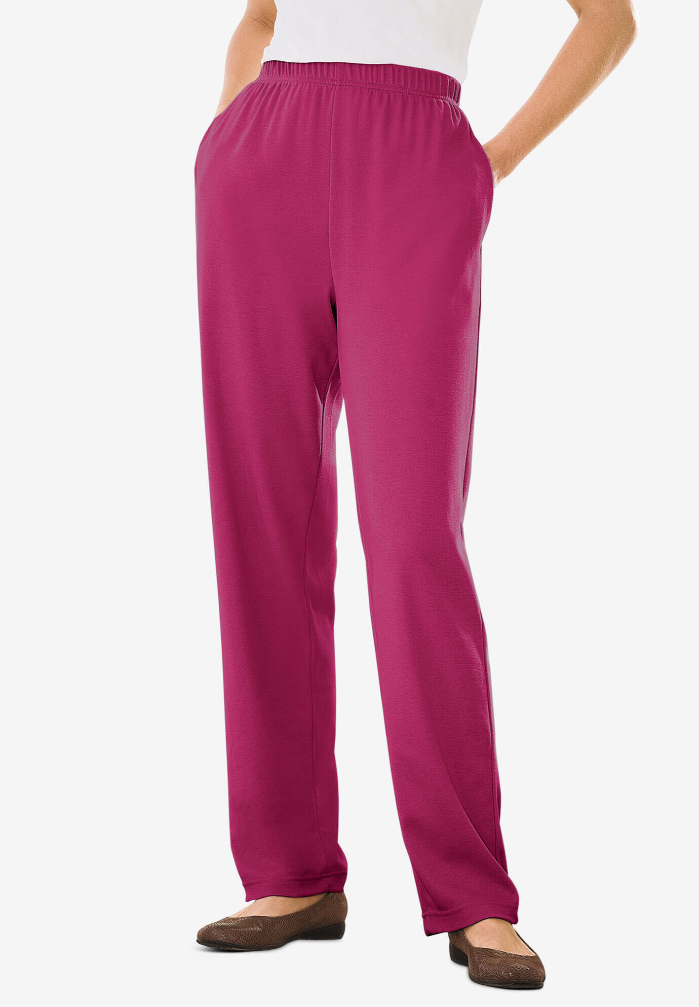 7-Day Knit Straight Leg Pant