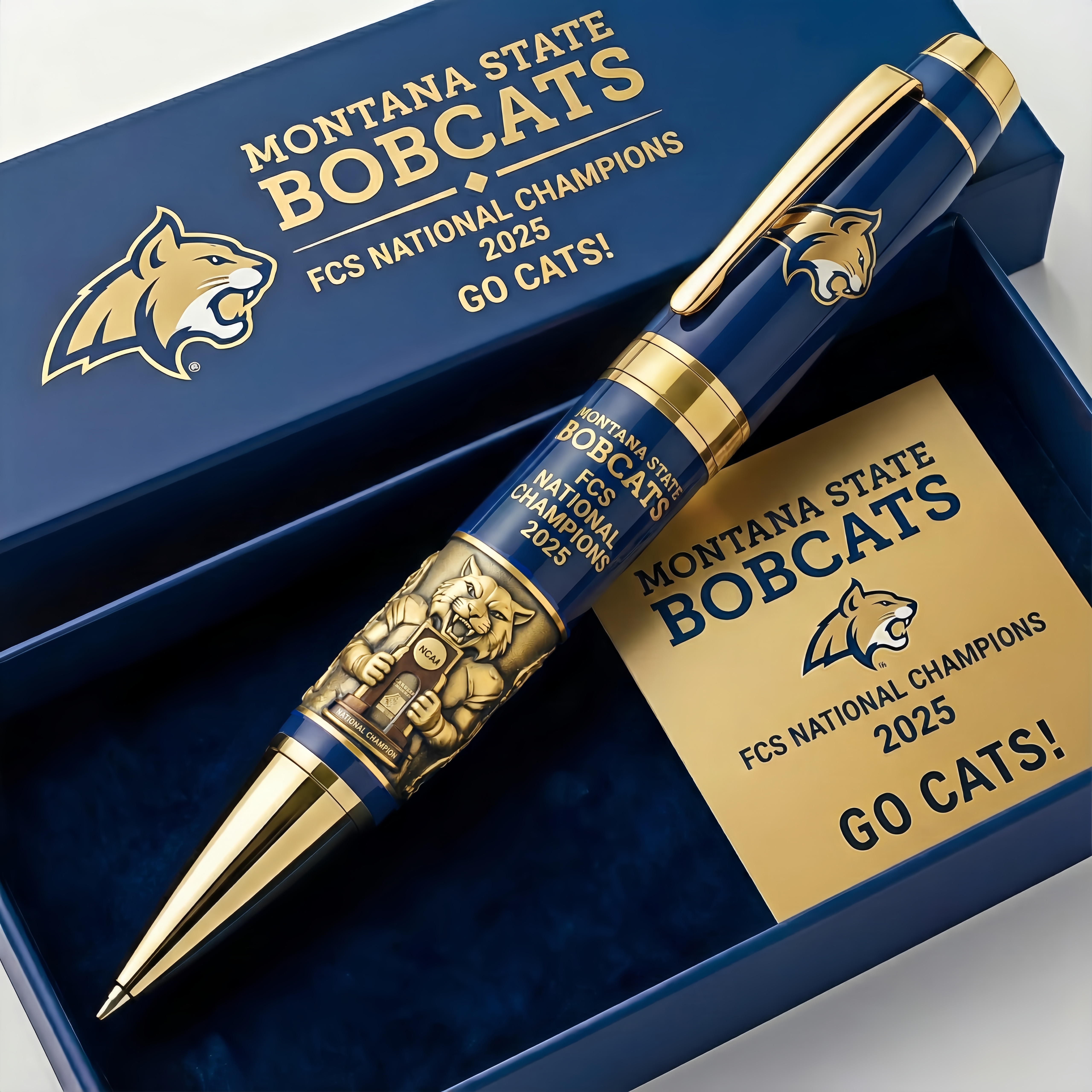 Montana State Bobcats FCS National Champions Pen