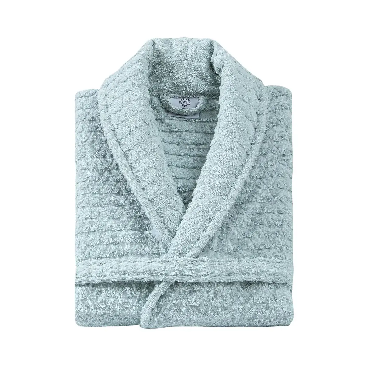 Ozan Premium Home Azure Bathrobes Collection 100% Turkish Cotton Unisex Terry Cloth Bathrobe
