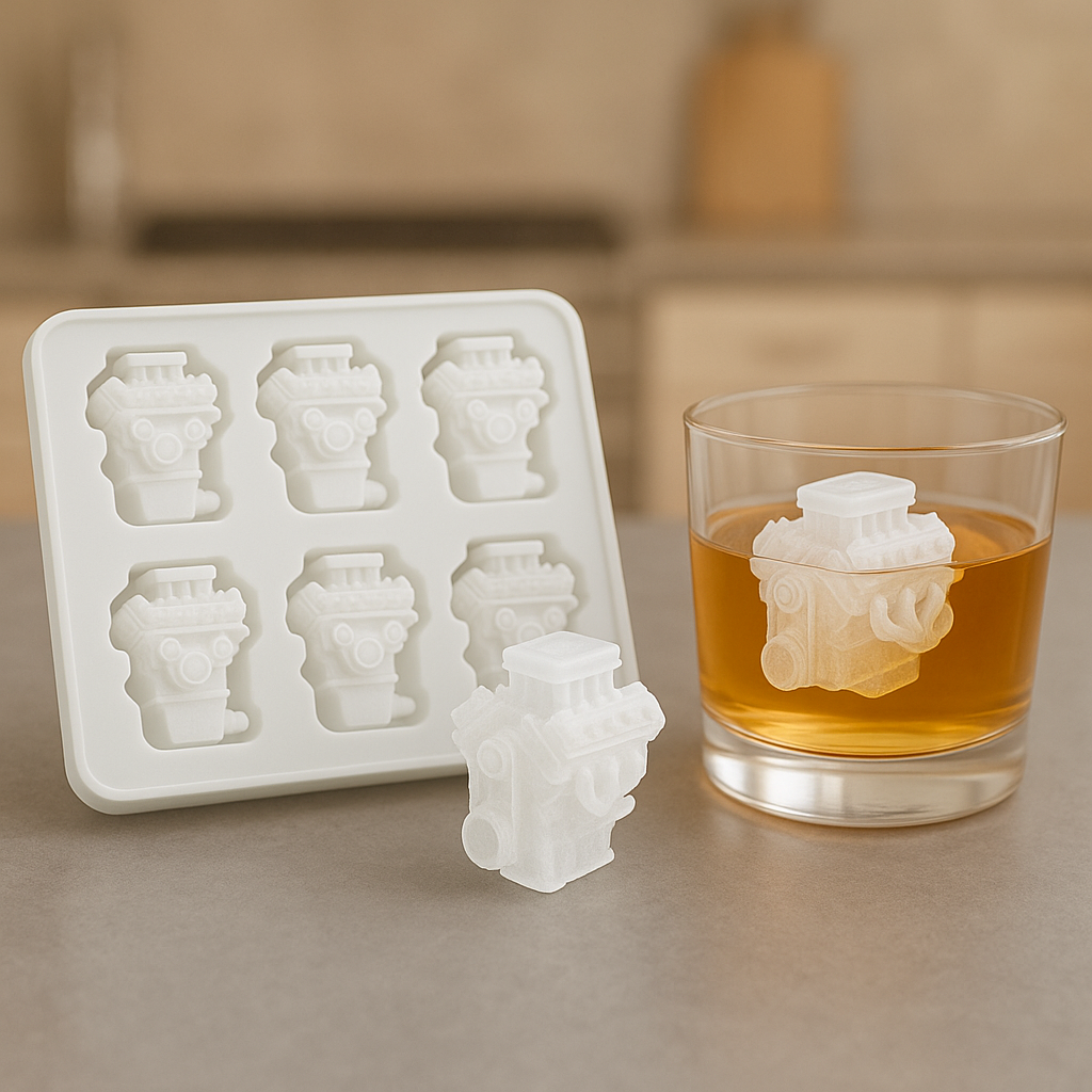 V8 Engine Ice Mold