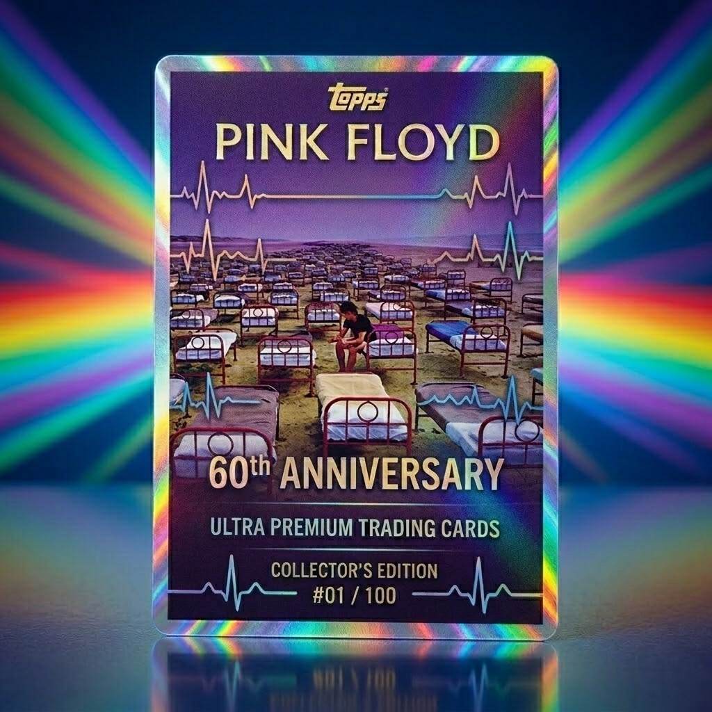 🌟 Topps × Pink Floyd: 60th Anniversary Ultra Premium Trading Card Collection