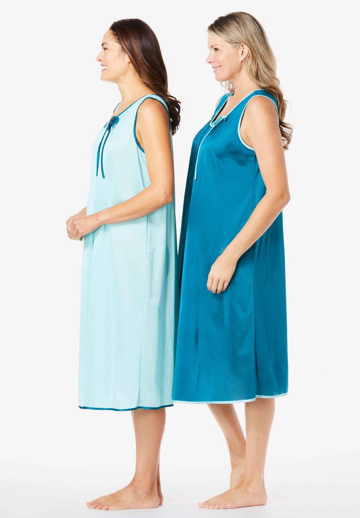 2-Pack Sleeveless Nightgown