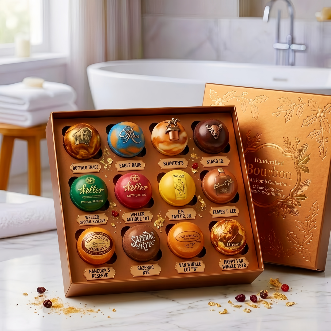 🥃  Whiskey-Infused Bath Bomb
