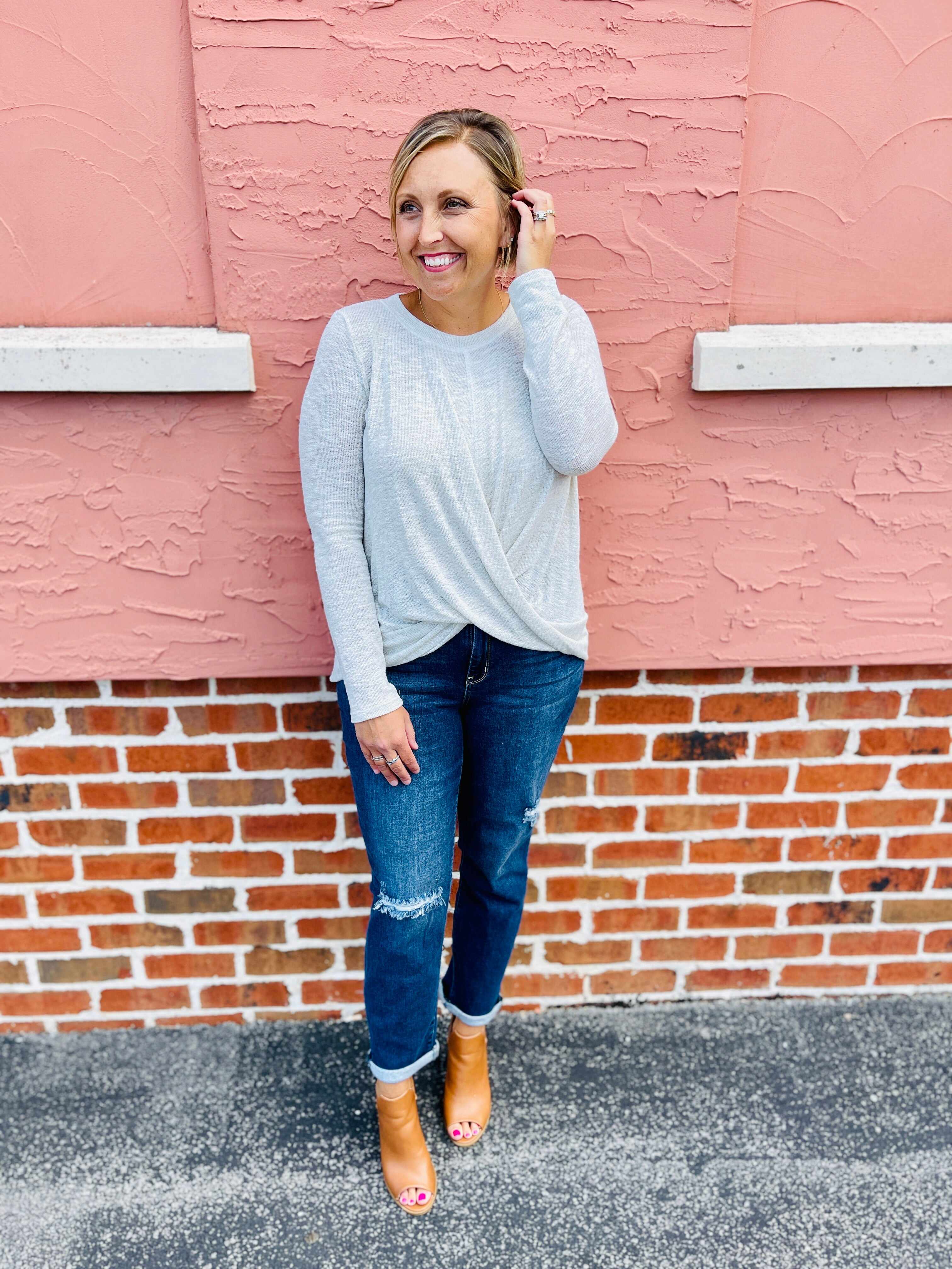 Plus/Reg Your Next Boyfriend Jeans