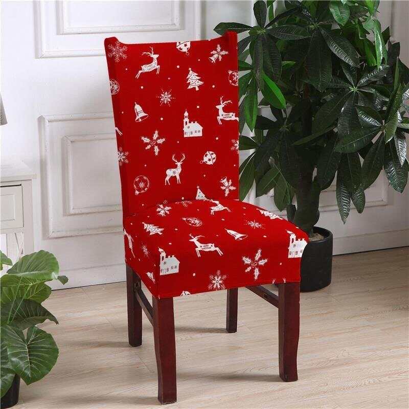 Christmas Holiday Snowman Dining Chair Covers