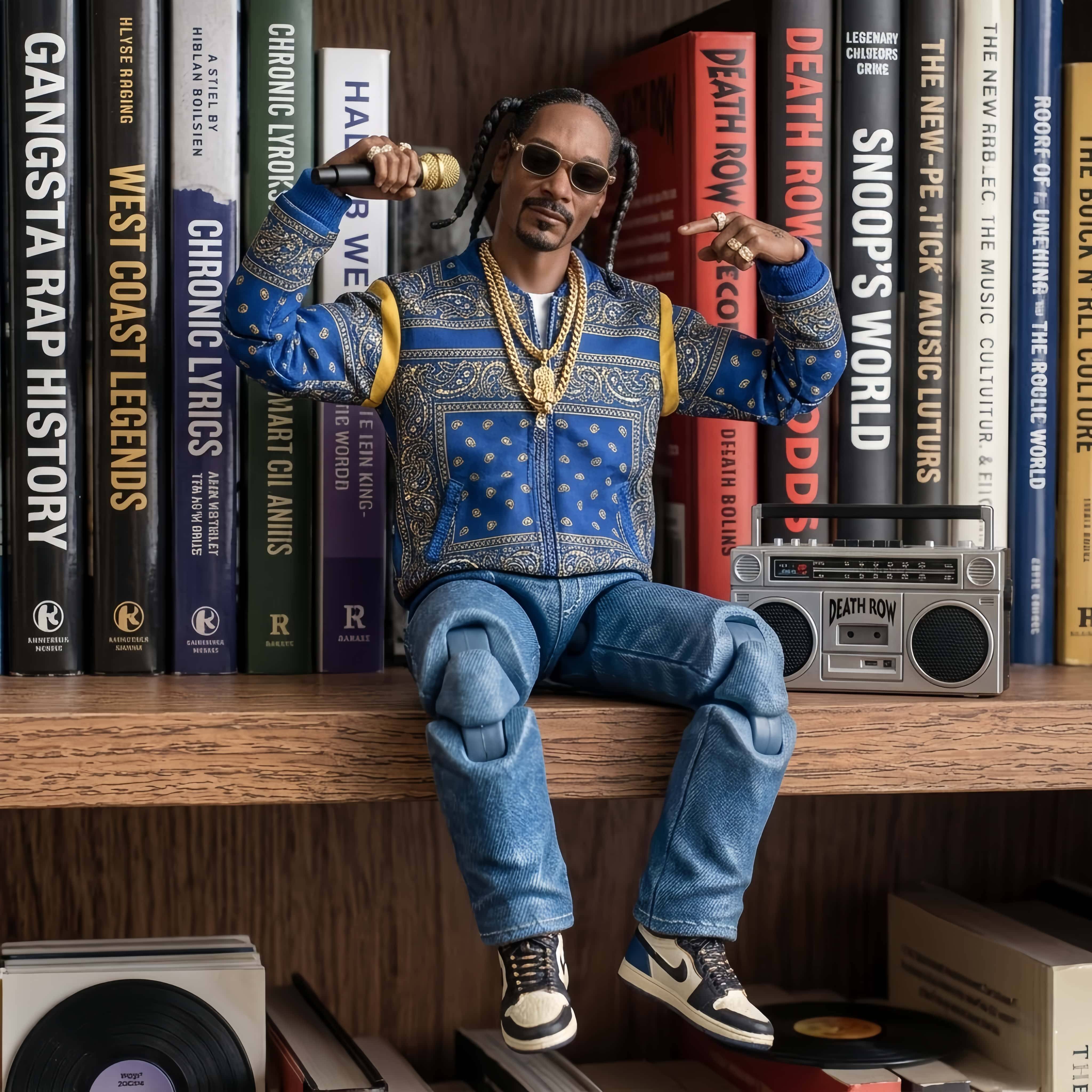 Hip-Hop Style Collectible Action Figures Set