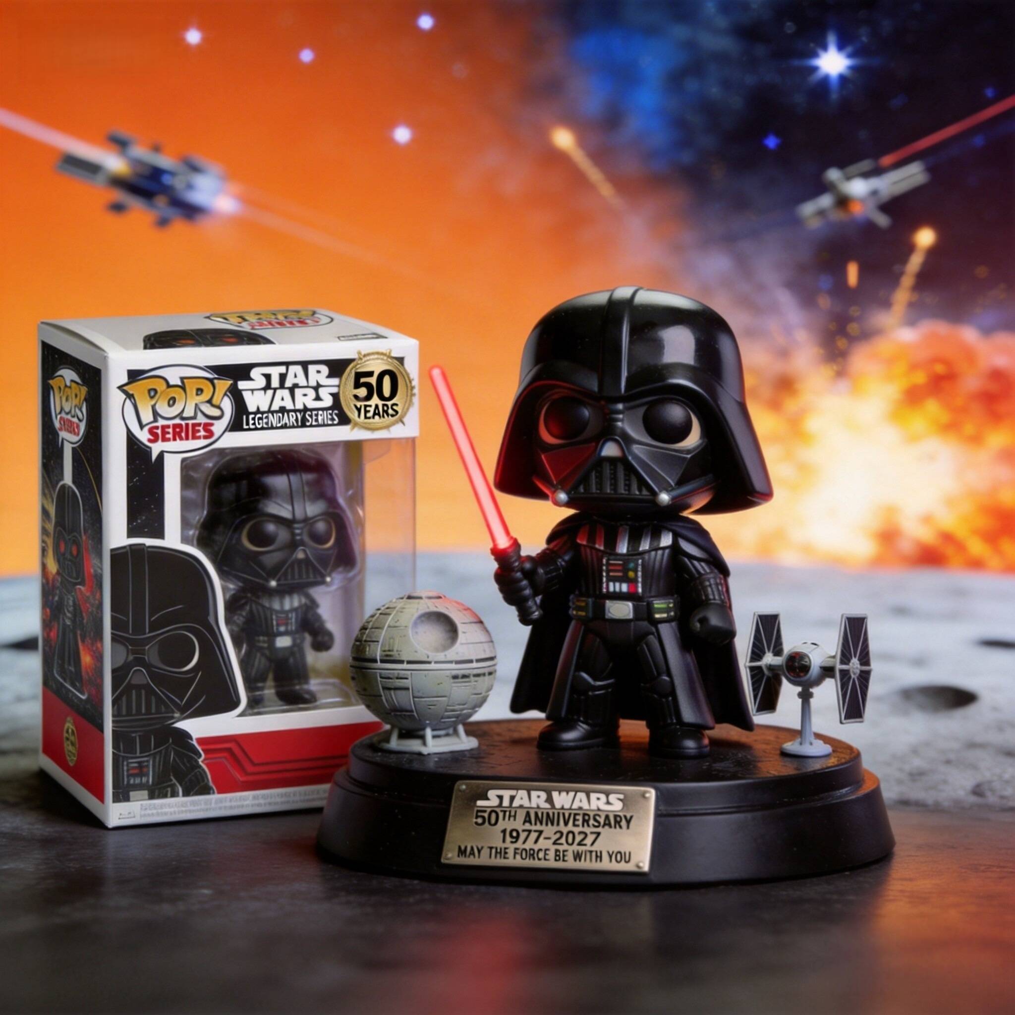 Darth Vader 50th Anniversary Funko Pop