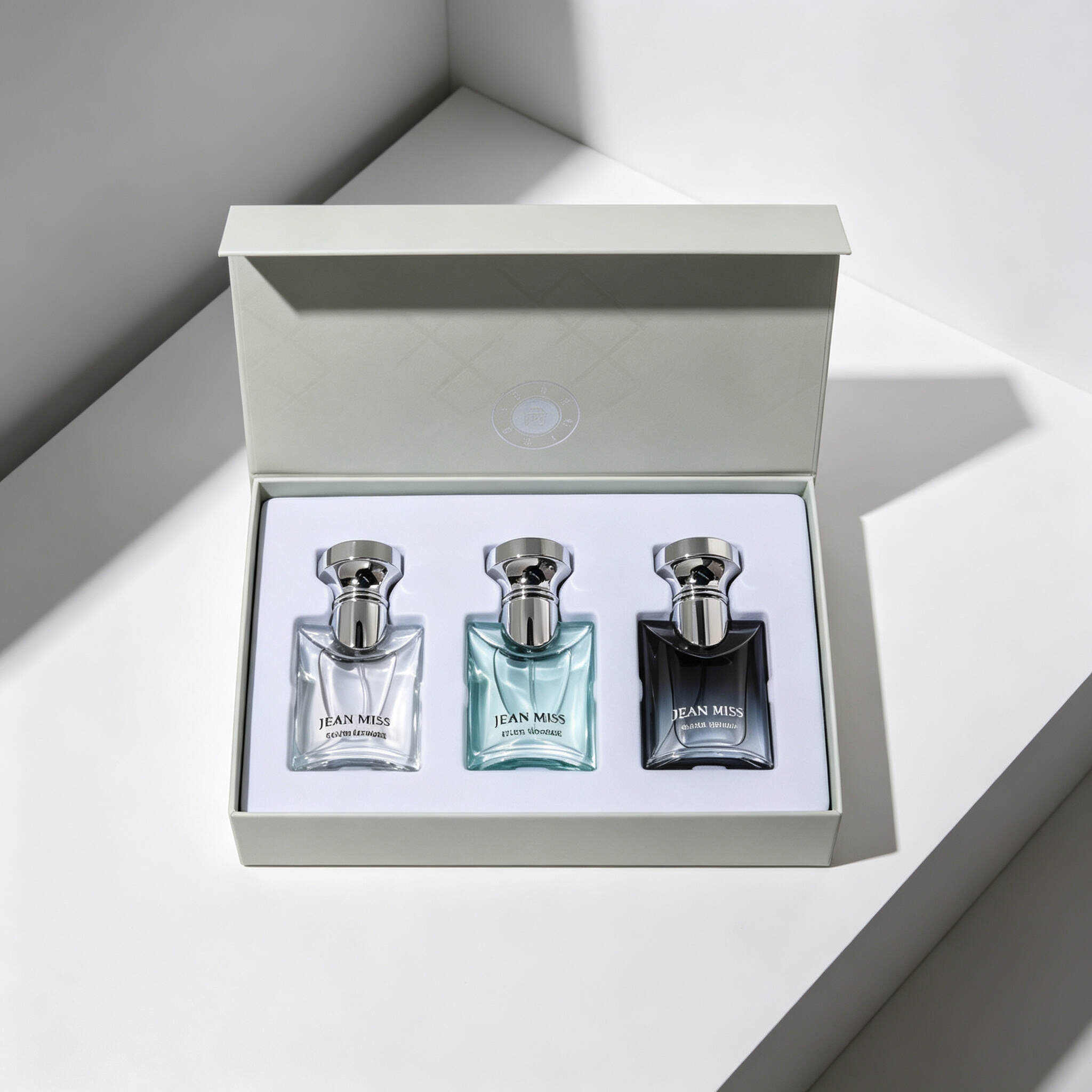 Jingli Tea Fragrance Men Perfume Gift Set, 3PCS 30ml Woody Fragrance Kit
