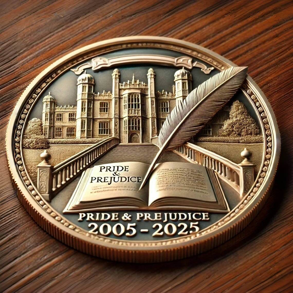 Pride & Prejudice 20th Anniversary Coin