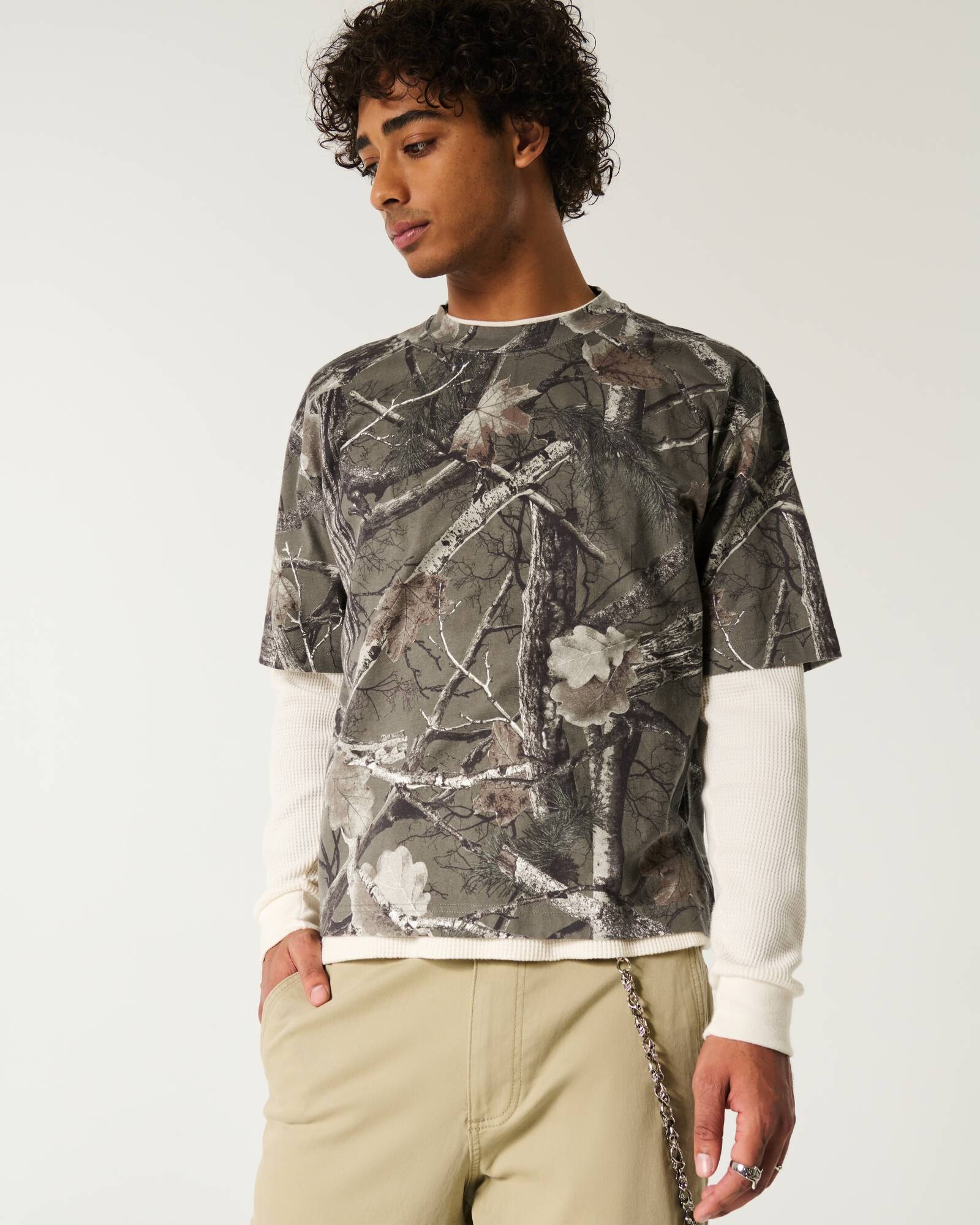 Boxy Heavyweight Crop Crew T-Shirt