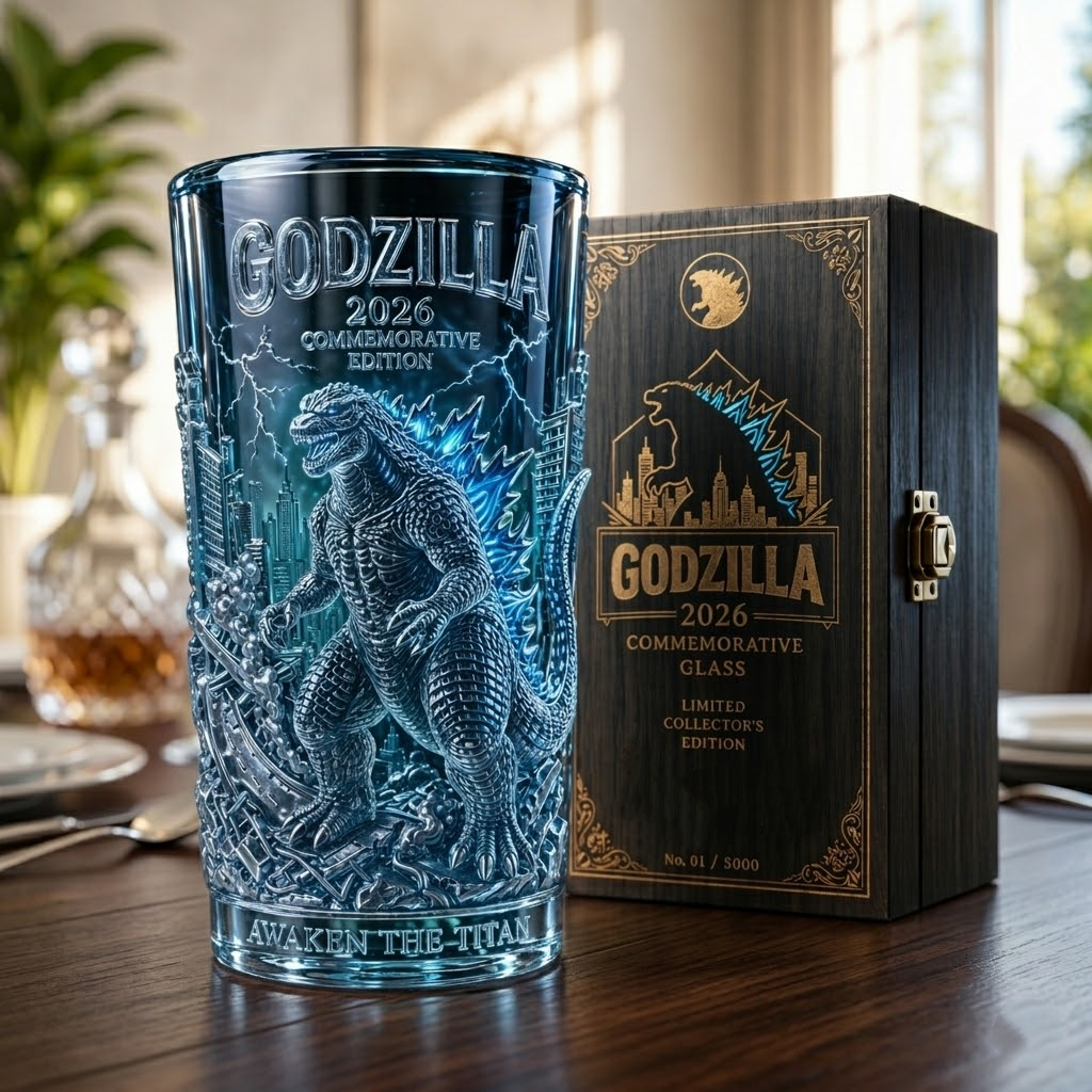 Godzilla Collectible Glass