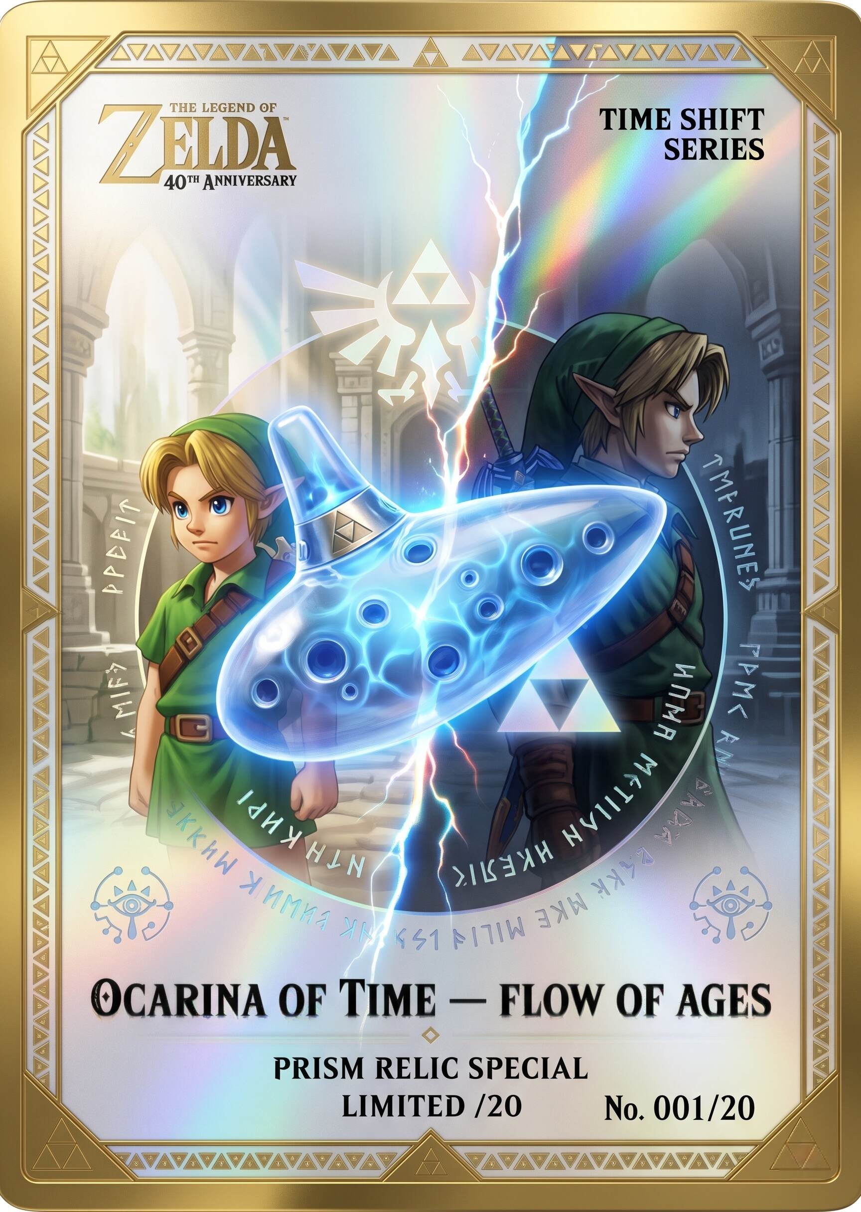 The Legend of Zelda™ 40th Anniversary Master Collection — Ultra Legacy Trading Card Box