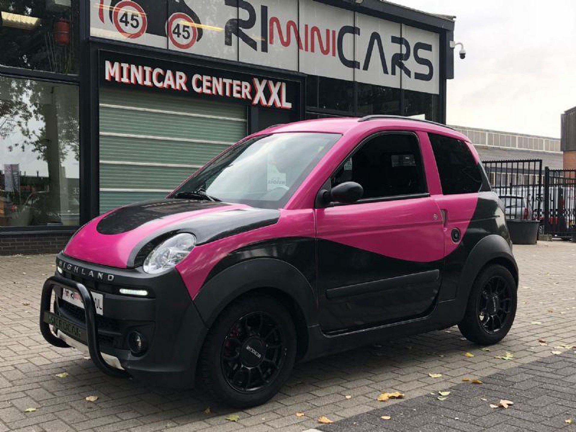 Refurbished used minicars,No license plate number,Cars can be picked up at warehouses in California,Other areas use Ship a Car Direct car consignment