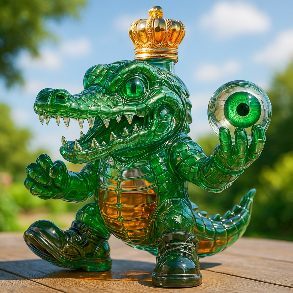 Nightmare Chomper Whiskey Bottle