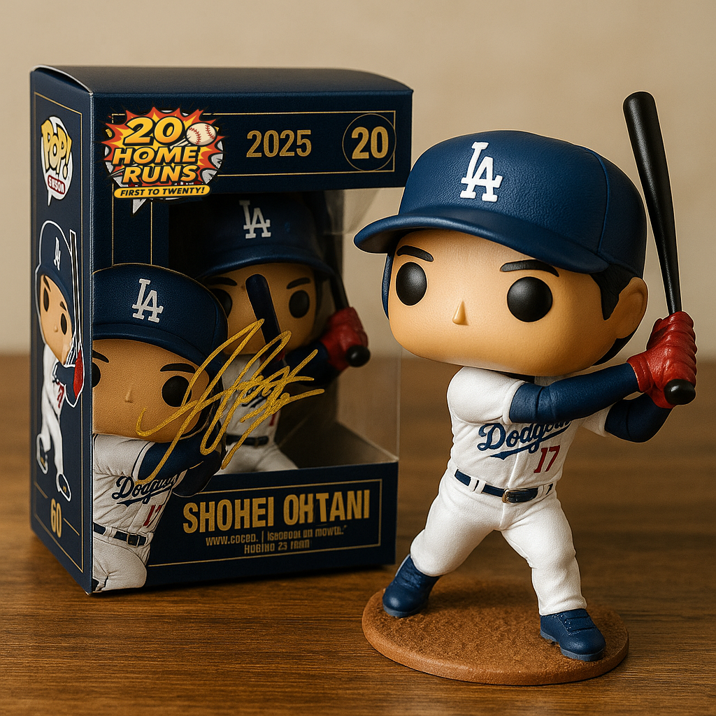 Shohei Ohtani 2025 20-Homer Milestone POP!