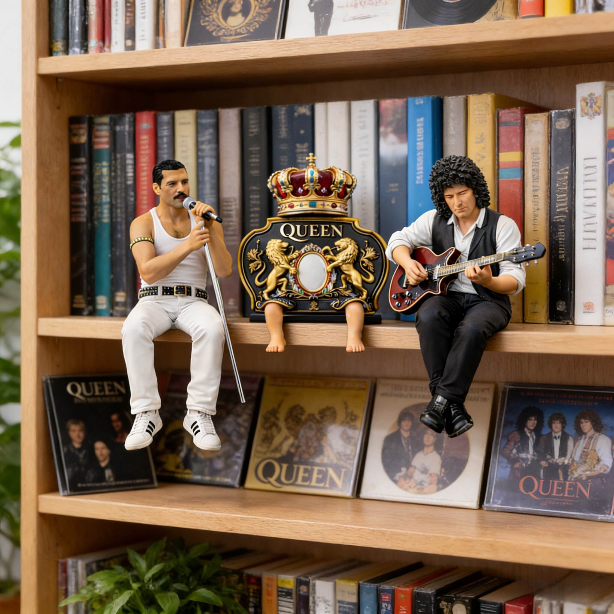 QUEEN Desk Companion Collector Figurine Set