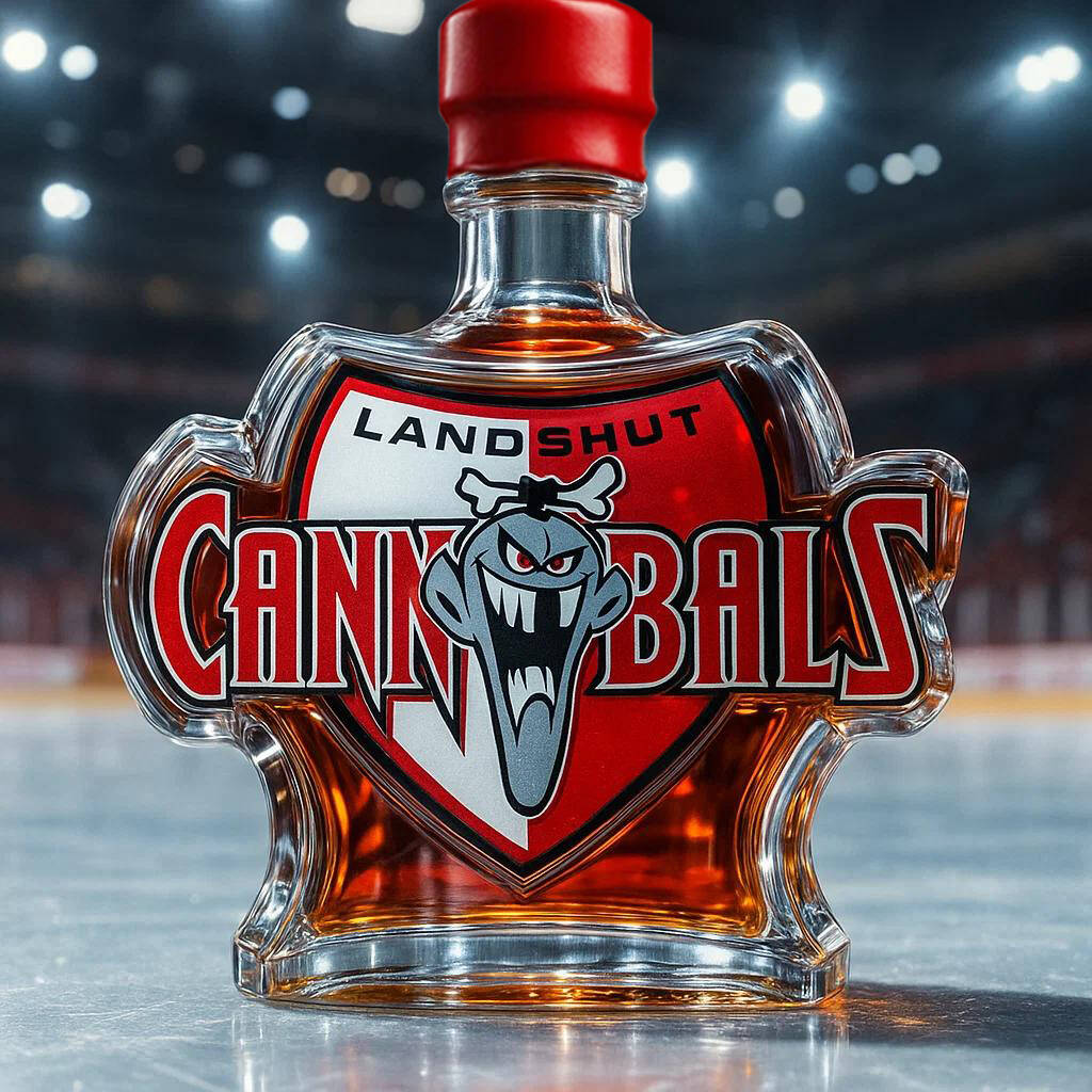 Landshut Cannibals Whiskey Bottle