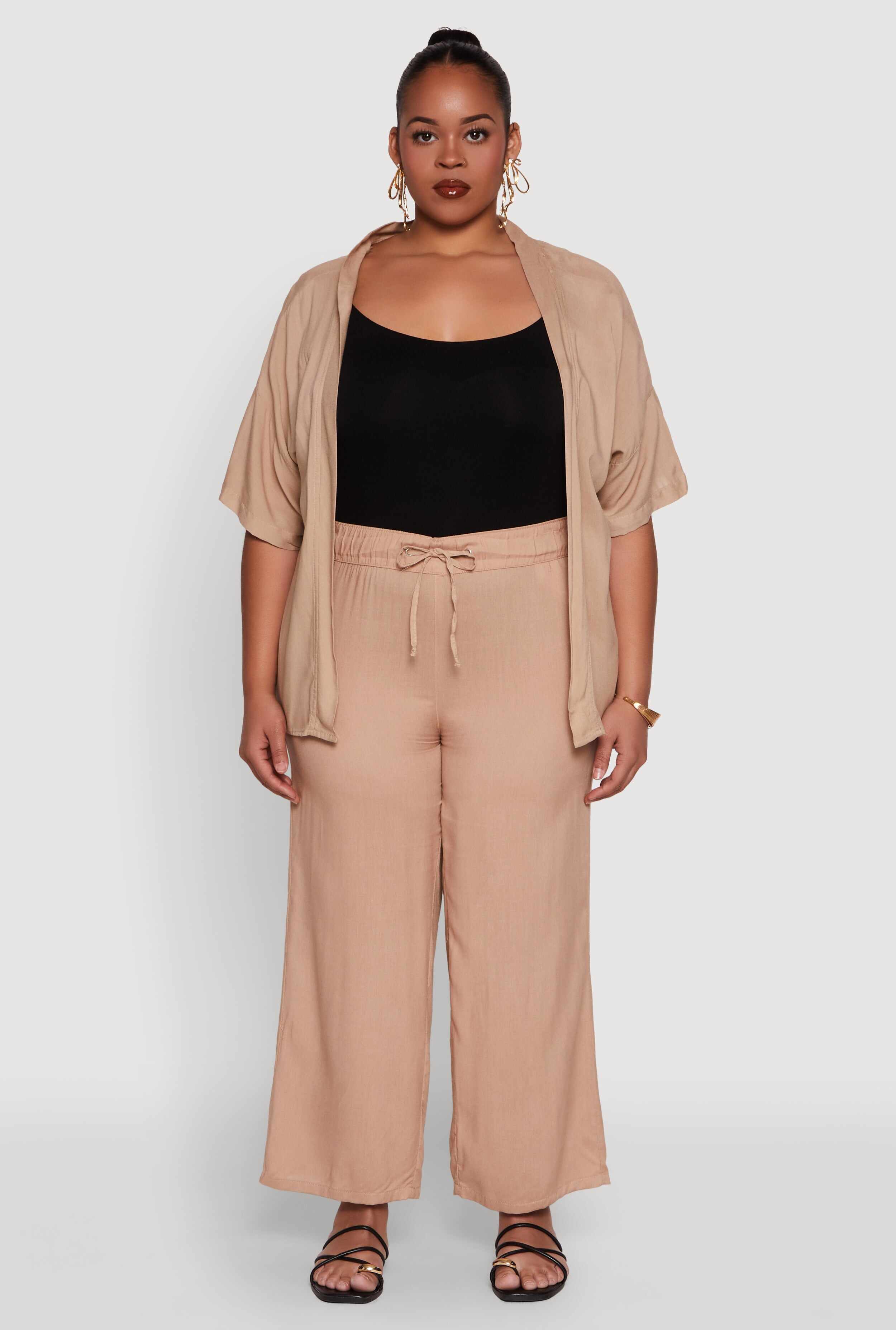Plus Size Kimono
