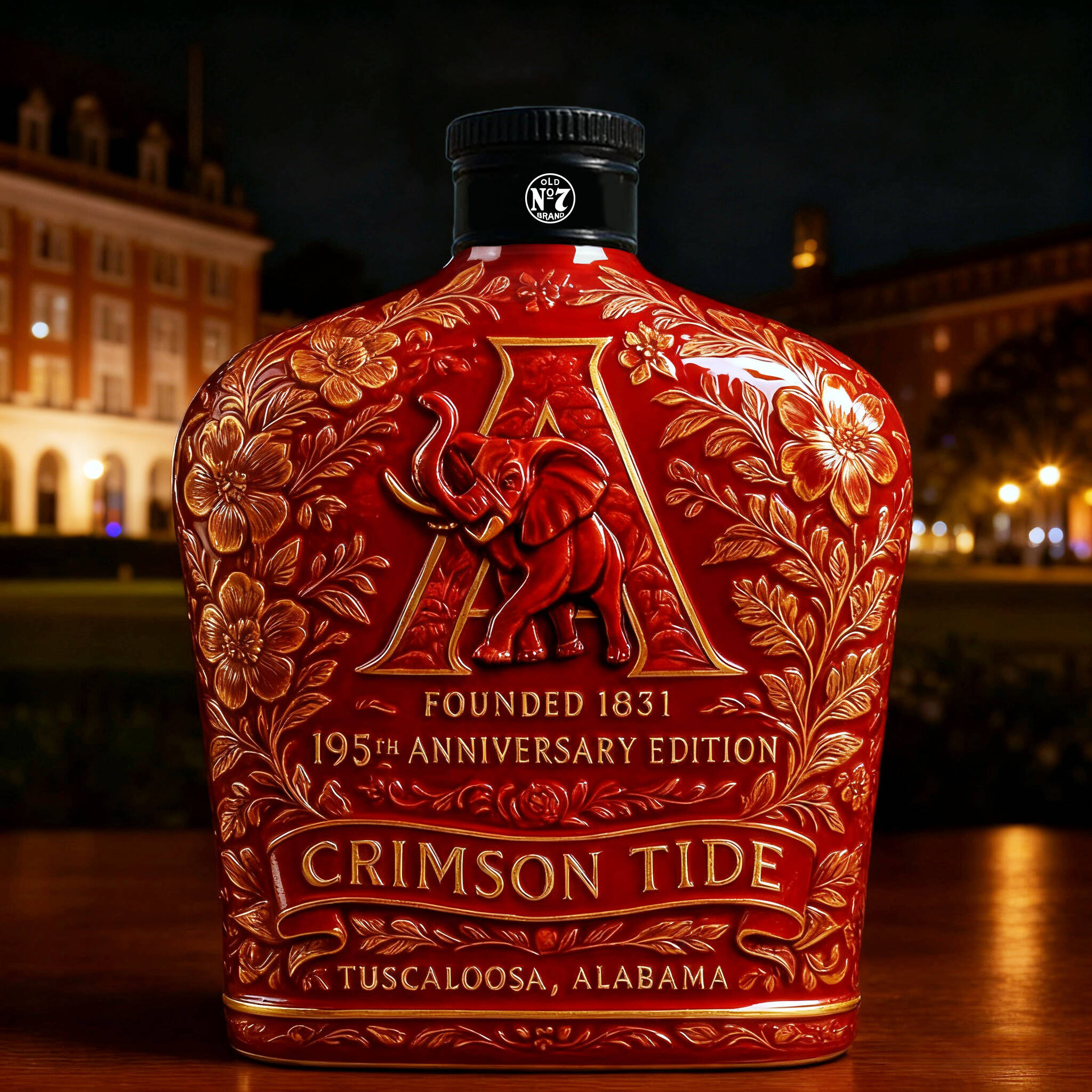 BAMA 195th Anniversary Whiskey Bottle