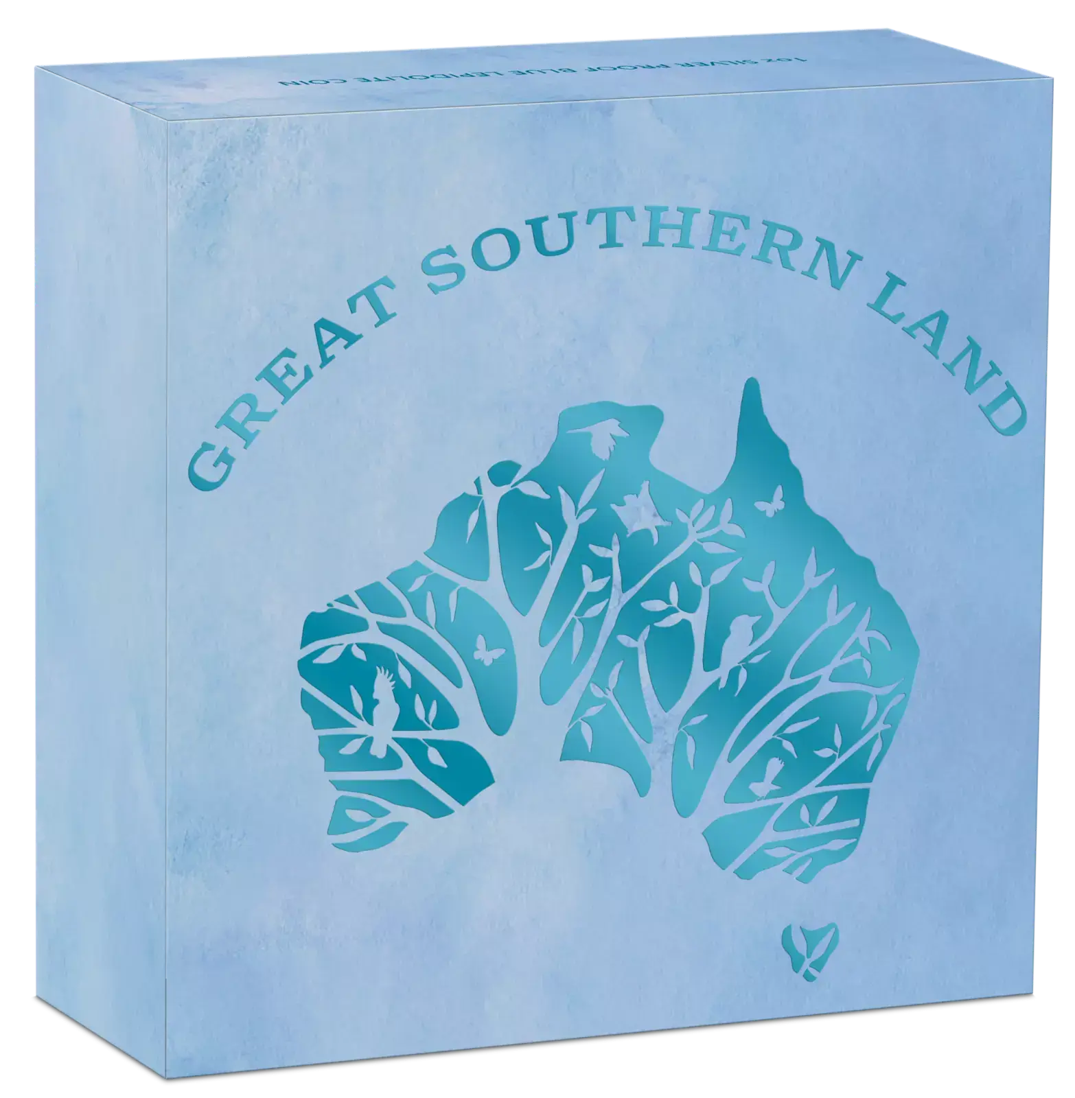 Australian 2022 1oz Silver Proof $1 LEPIDOLITE Coin Great Southern Land