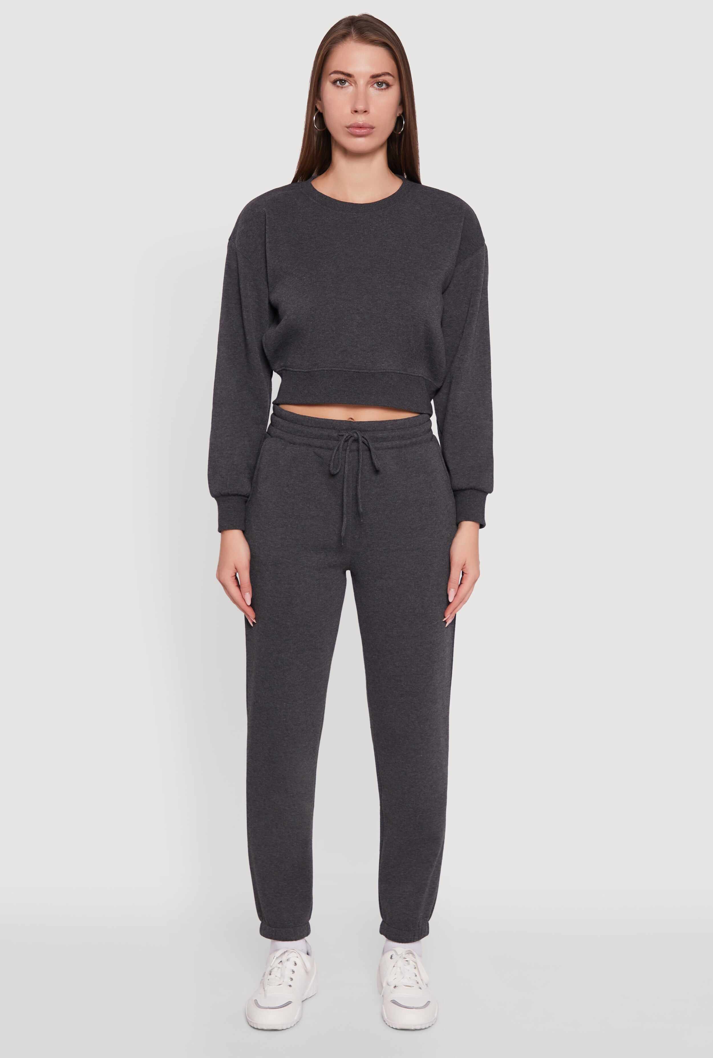 Fleece Sweatpants with Pockets
