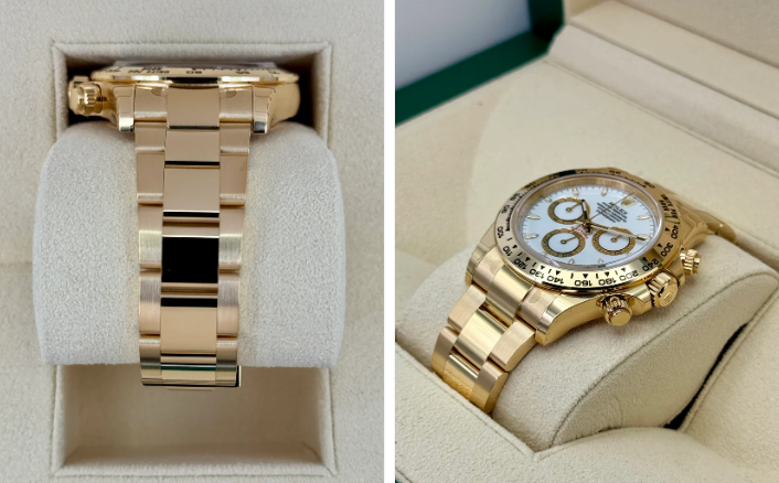 NEW 2025 Rolex Daytona 40mm 126508 18K Yellow Gold White Dial