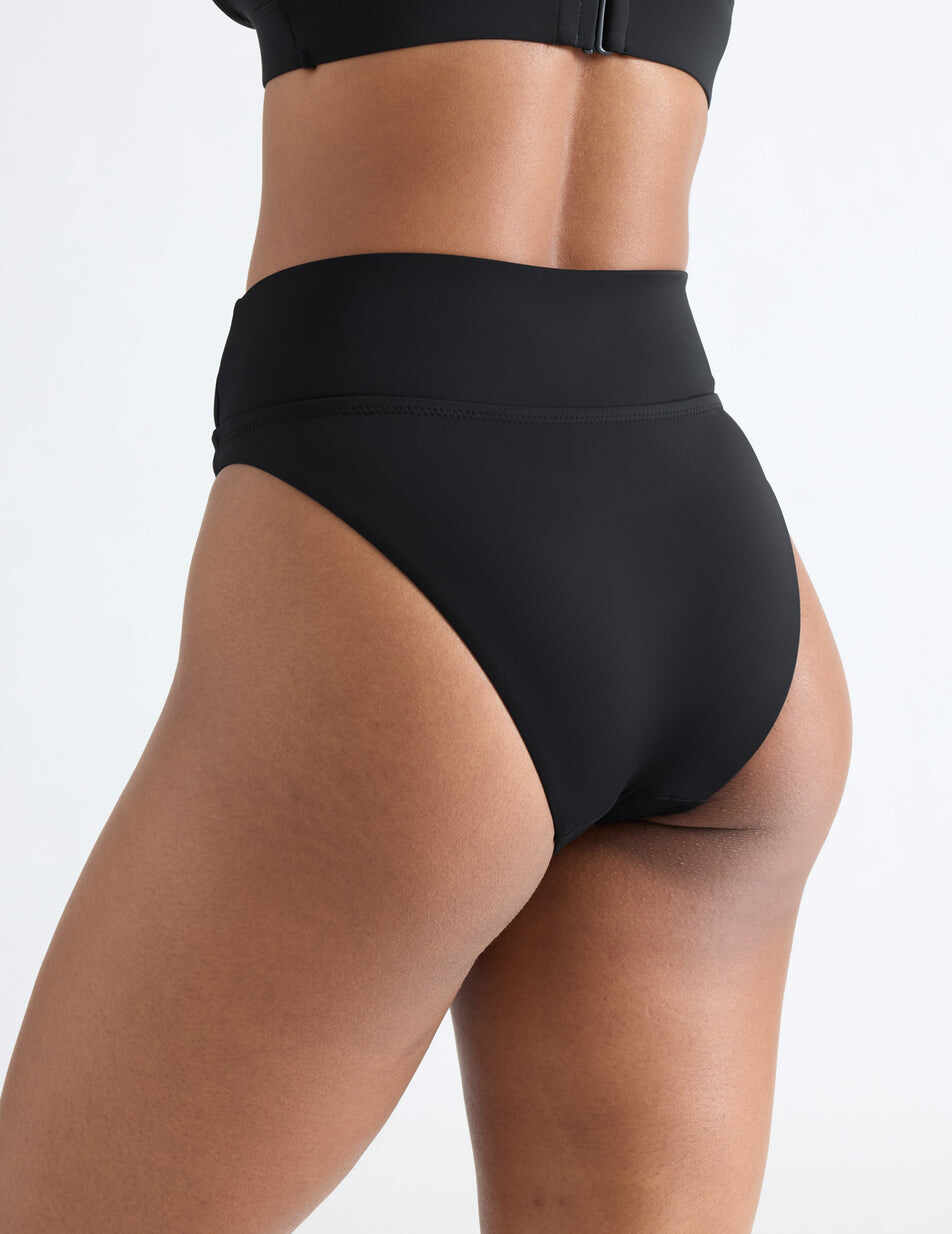 Sculpt High Rise High Cut Swim Bottom