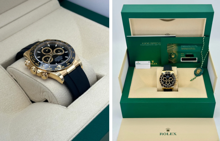 NEW 2025 Rolex Daytona 40mm 126518LN Yellow Gold Black Dial