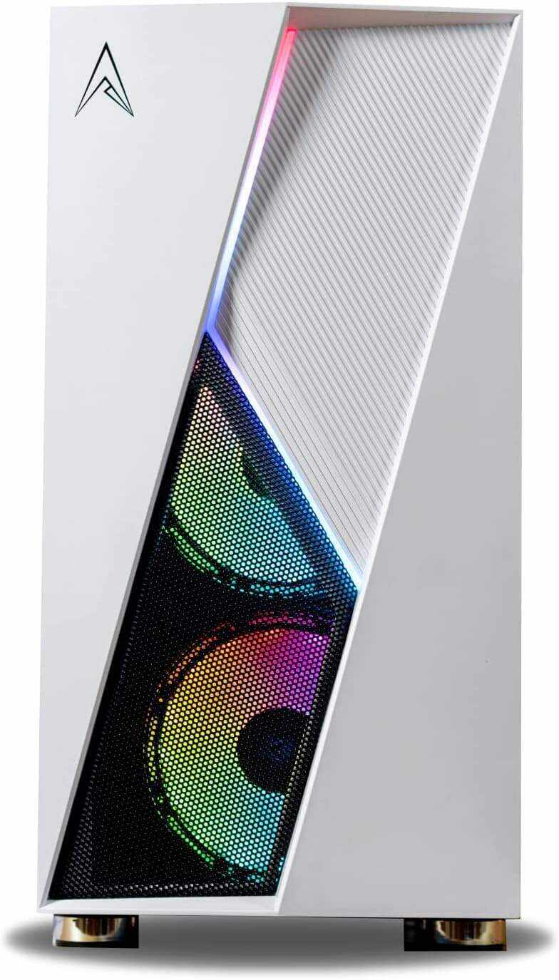 ALLIED GAMING Stinger Desktop PC: Intel i7-10700F, GeForce RTX 3080 10GB, 16GB DDR4 3200MHz, 500GB PCIe NVMe SSD, B460M Motherboard, 800 Watt 80+ Gold Power Supply, ARGB Fans, WiFi Ready