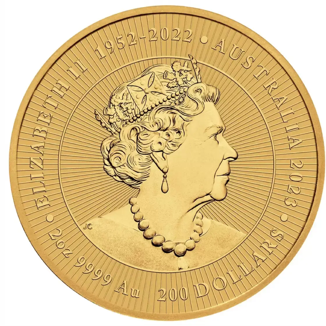 2023 2oz Perth Mint Gold Kangaroo Mother and Baby Coin