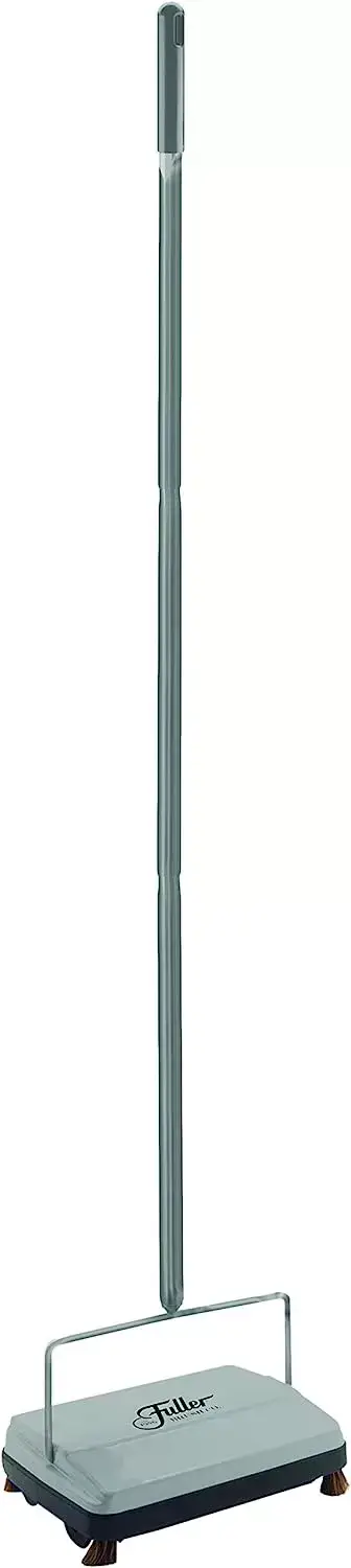 Fuller Brush 17027 Carpet & Floor Sweeper- Mini Stick Cleaner For Hardwood Surfaces, Wood Floors, Laminate, Tile- Small & Portable For The Home Or Office - Cleans Dust Pet Hair- Electrostatic & Silent