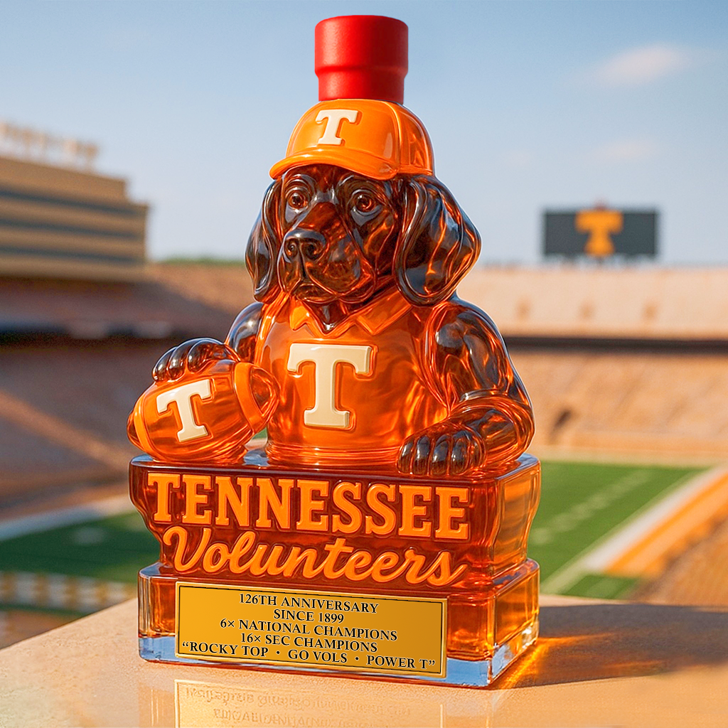 复制Tennessee Volunteers Whiskey Bottle