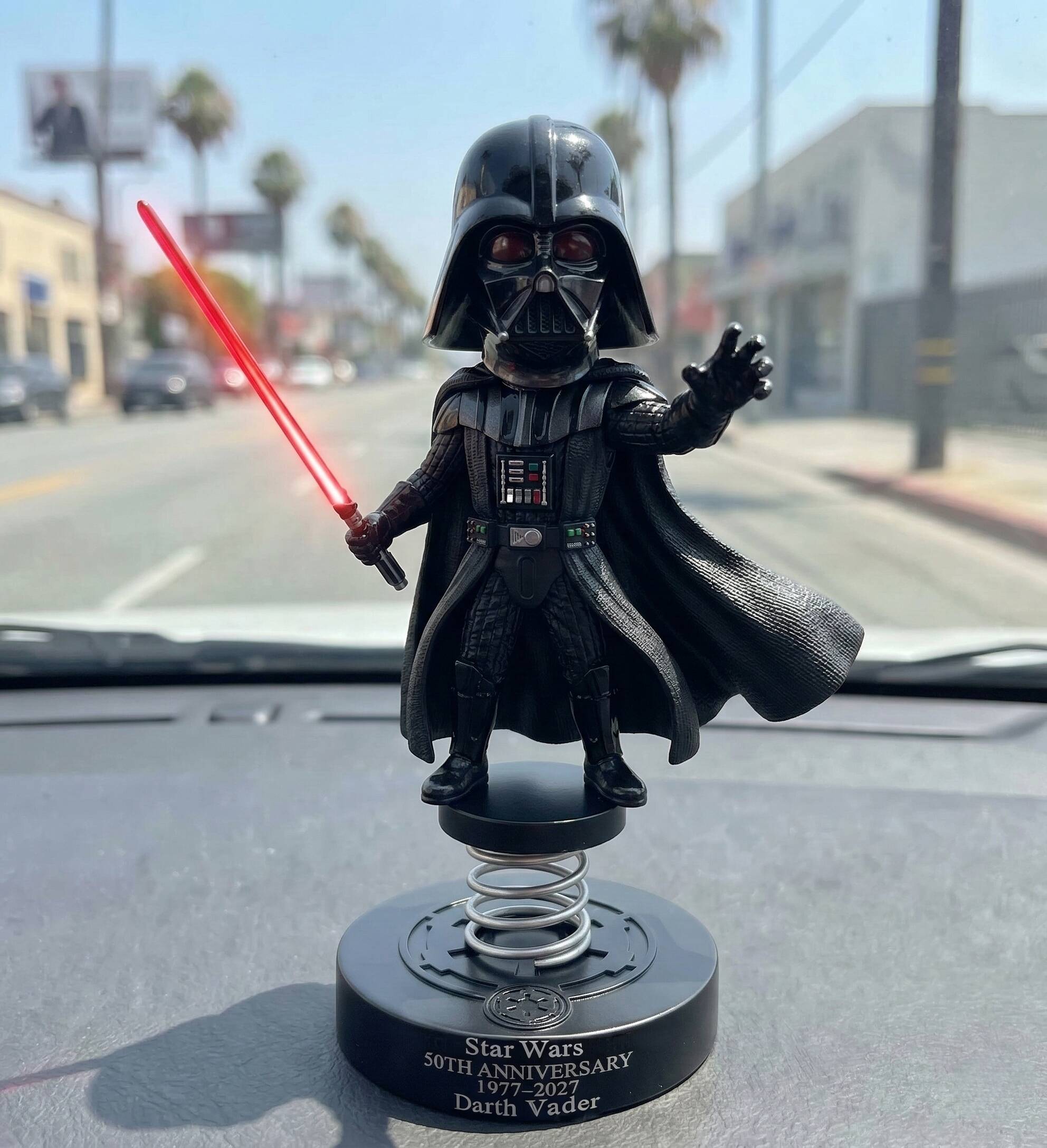 Darth Vader Star Wars 50th Anniversary Dashboard Bobblehead