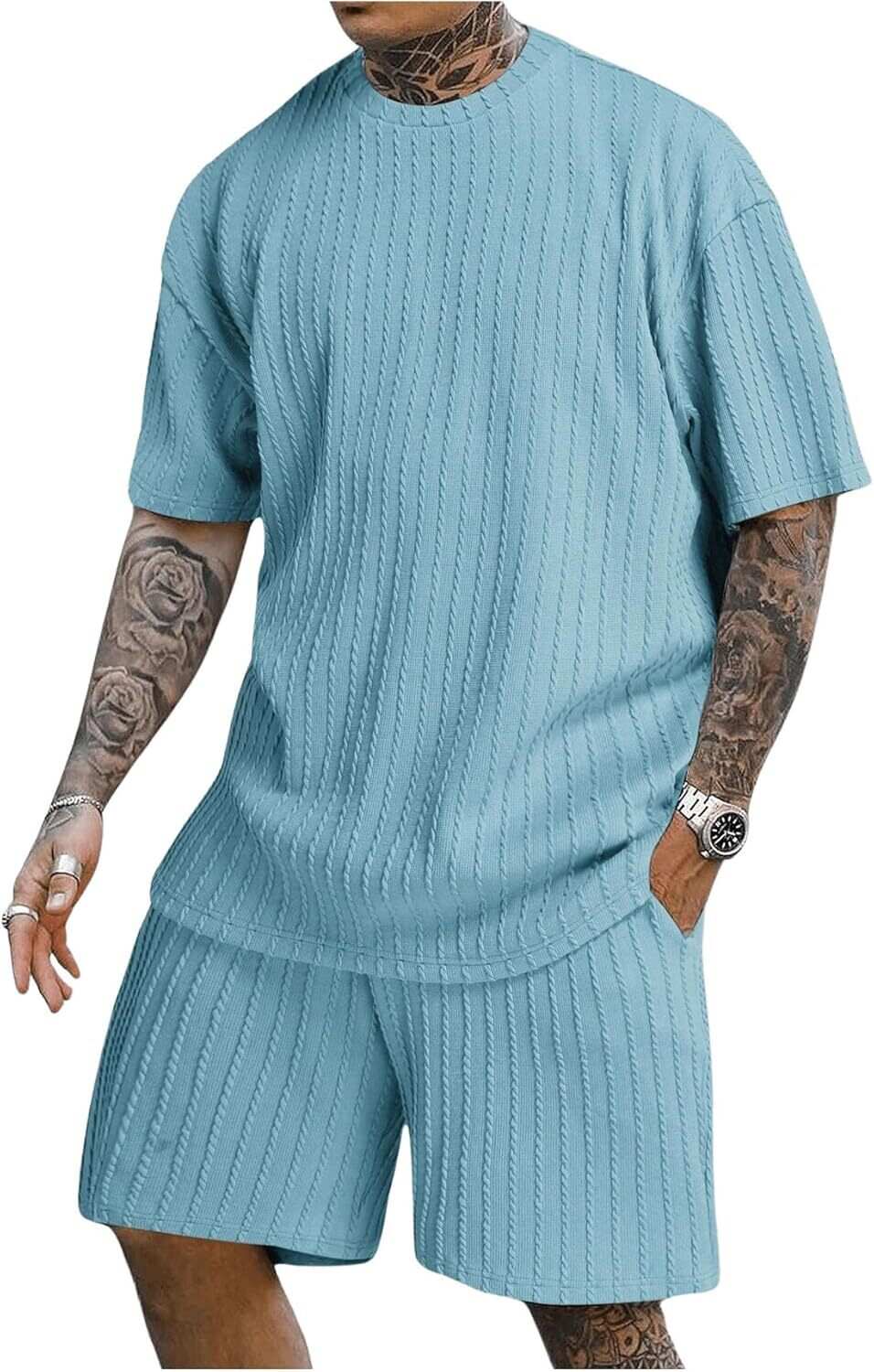 💝Last day promotion! Men's two-piece textured suit