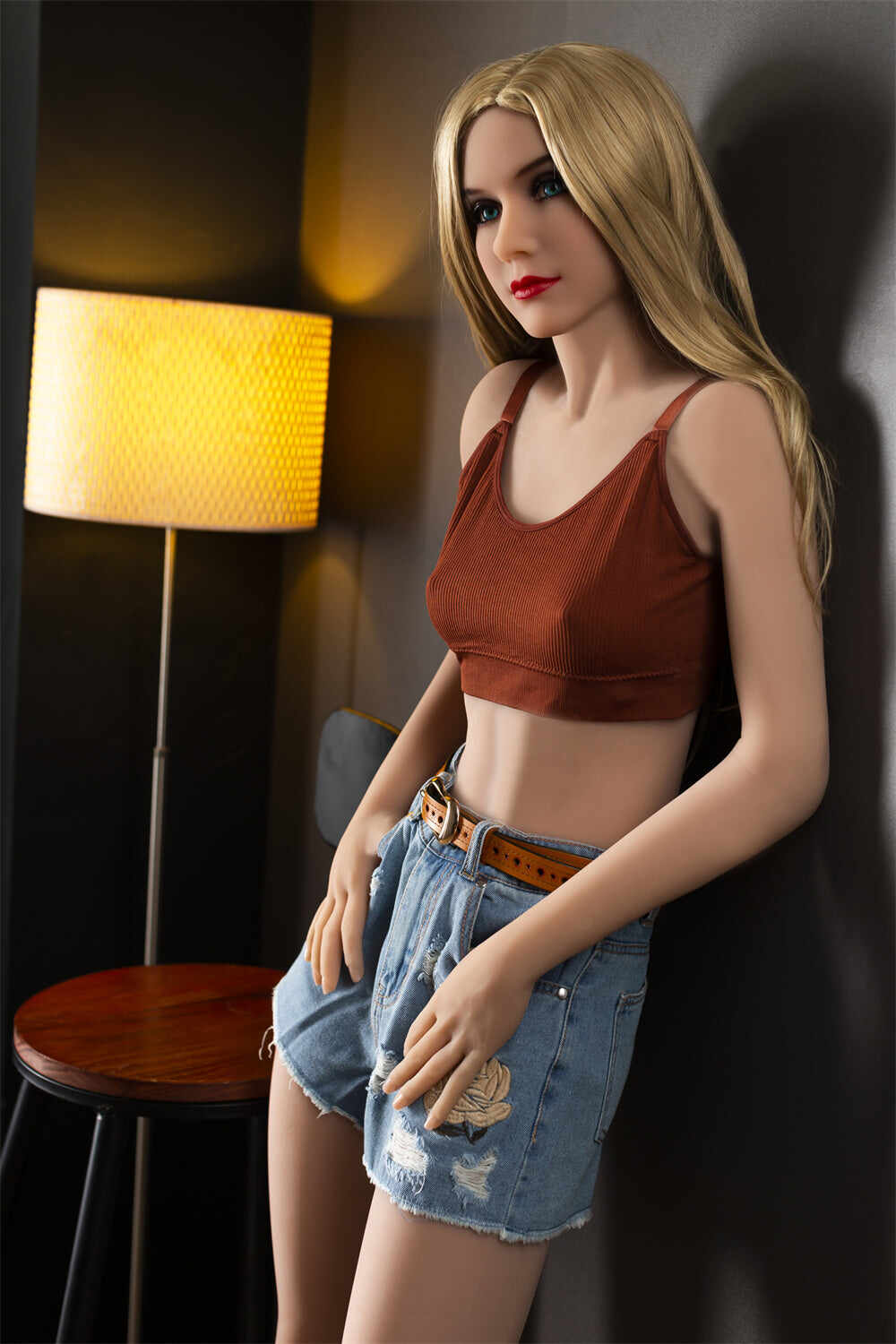 6YE Chipo 5ft45 / 166cm #16 Head TPE Adult Slim Blonde Sex Doll