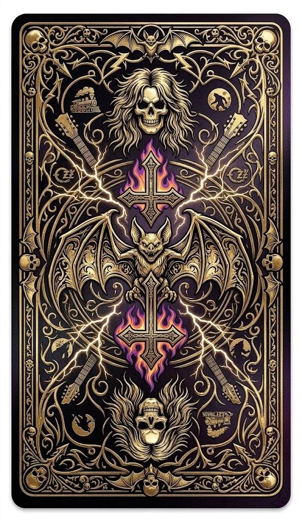 Ozzy Osbourne Tarot Deck