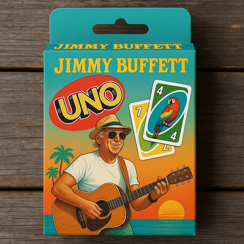 UNO JIMMY BUFFETT Card Game