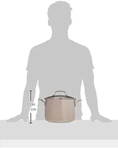 Stainless Steel 17-Piece Set Chef's-Classic-Stainless-Cookware-Collection
