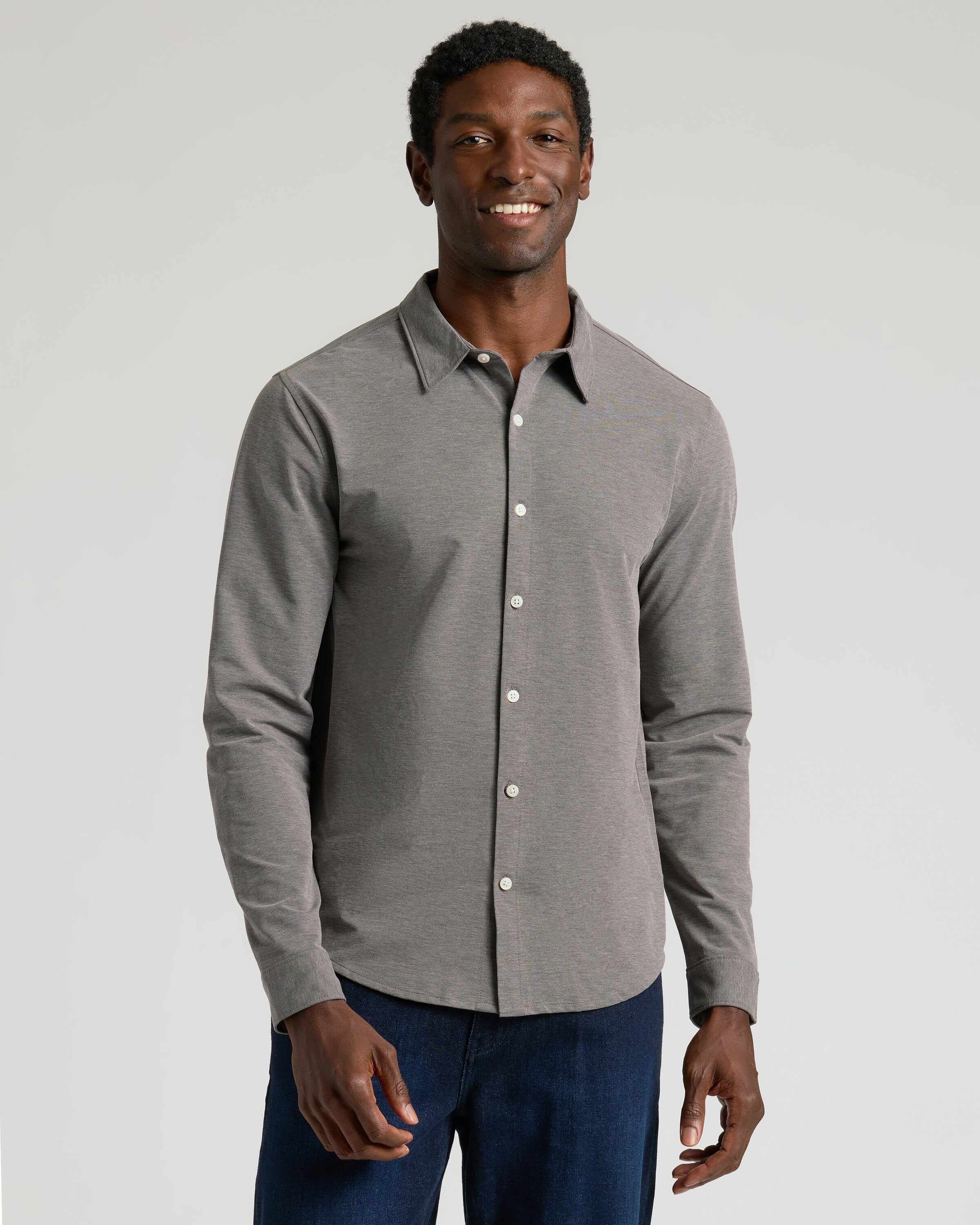 Standard Long Sleeve Modern Knit Oxford 3-Pack