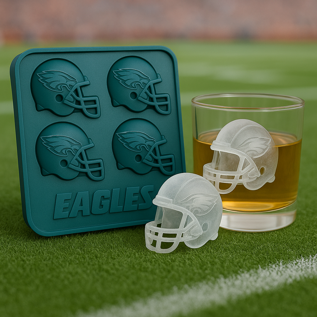 NFL Helmet Ice Mold