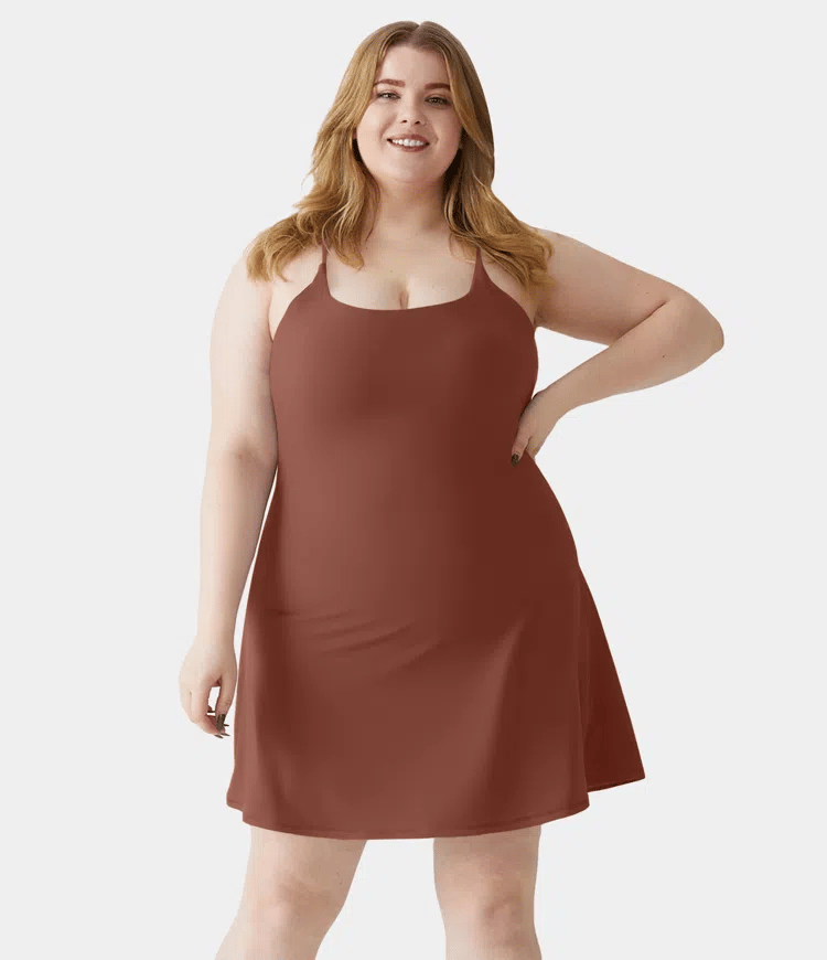 🔥Flash Sale🔥Softlyzero Plush Backless Active Dress-Easy Peezy