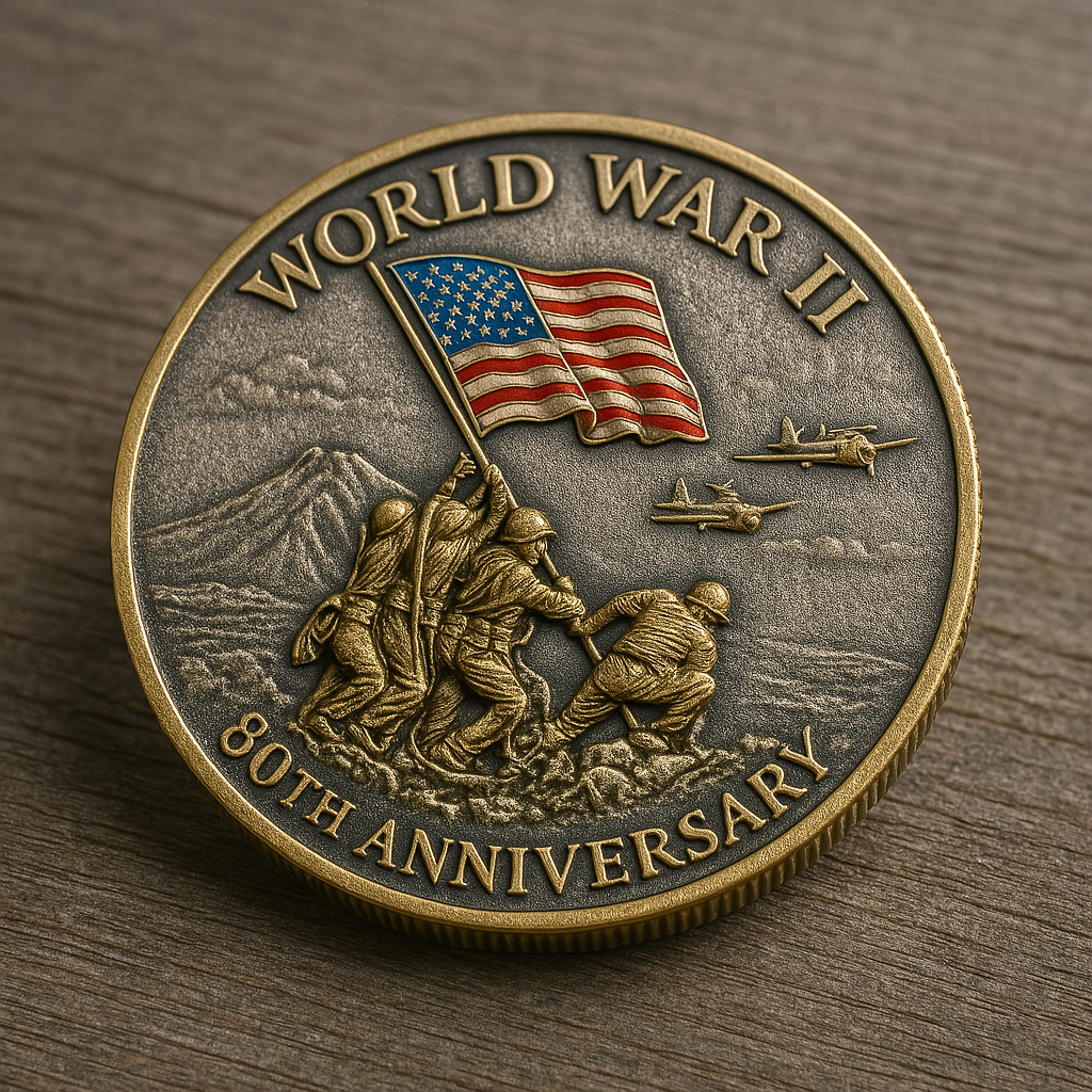 WW II Pacific Victory Commemorative Coin