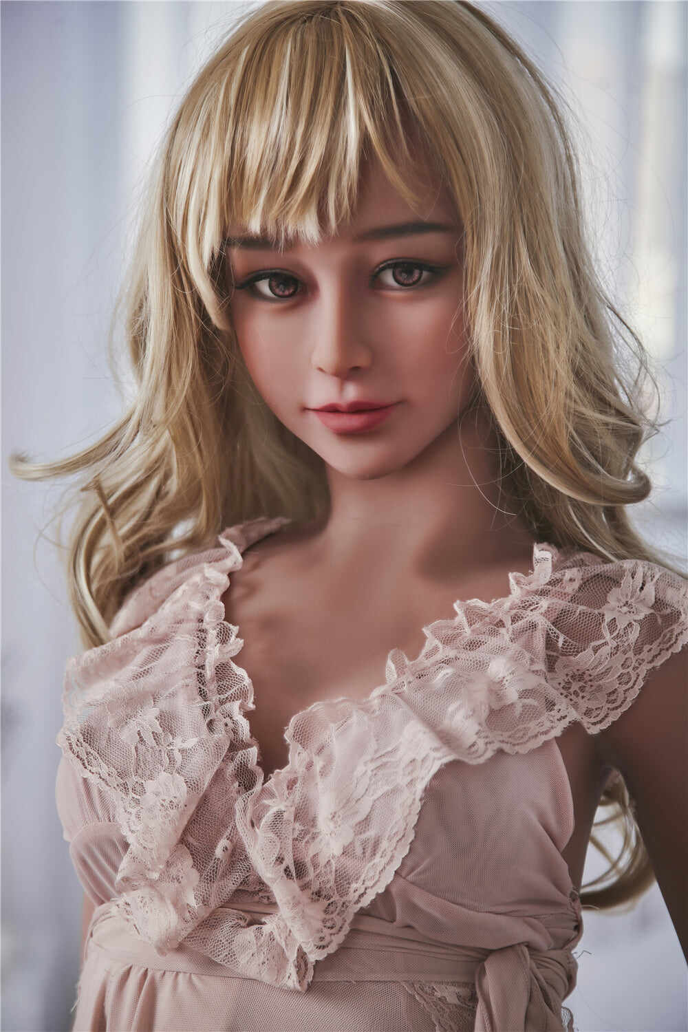 EU Stock - Irontechdoll Phoebe 4.92ft/ 150cm #120 Head TPE Real Life Blonde Sex Doll