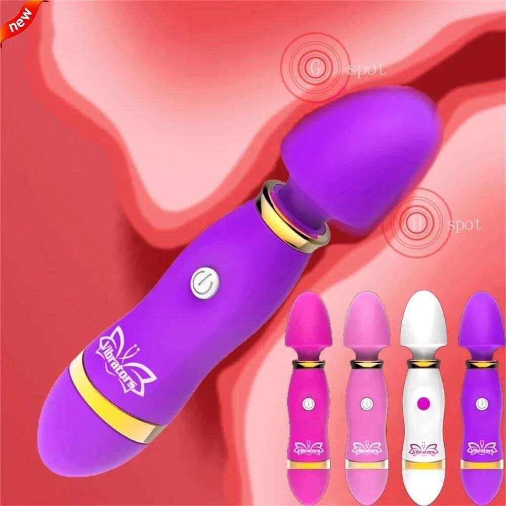 Powerful Mini Vibrator: Vagina & Anal Plug, G-Spot Stimulator